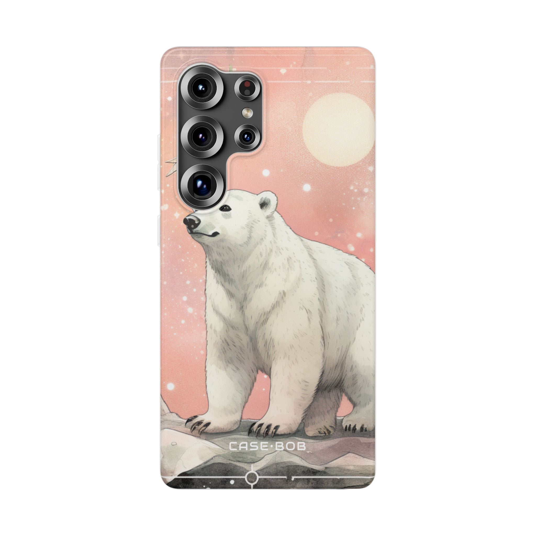 Polar Bear Dream Samsung S25 Ultra Case - Soft