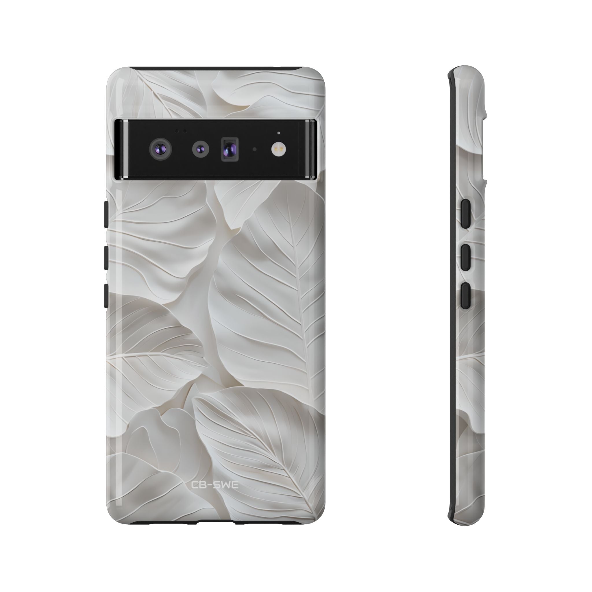 Elegant Leaf Relief - Google Pixel Case