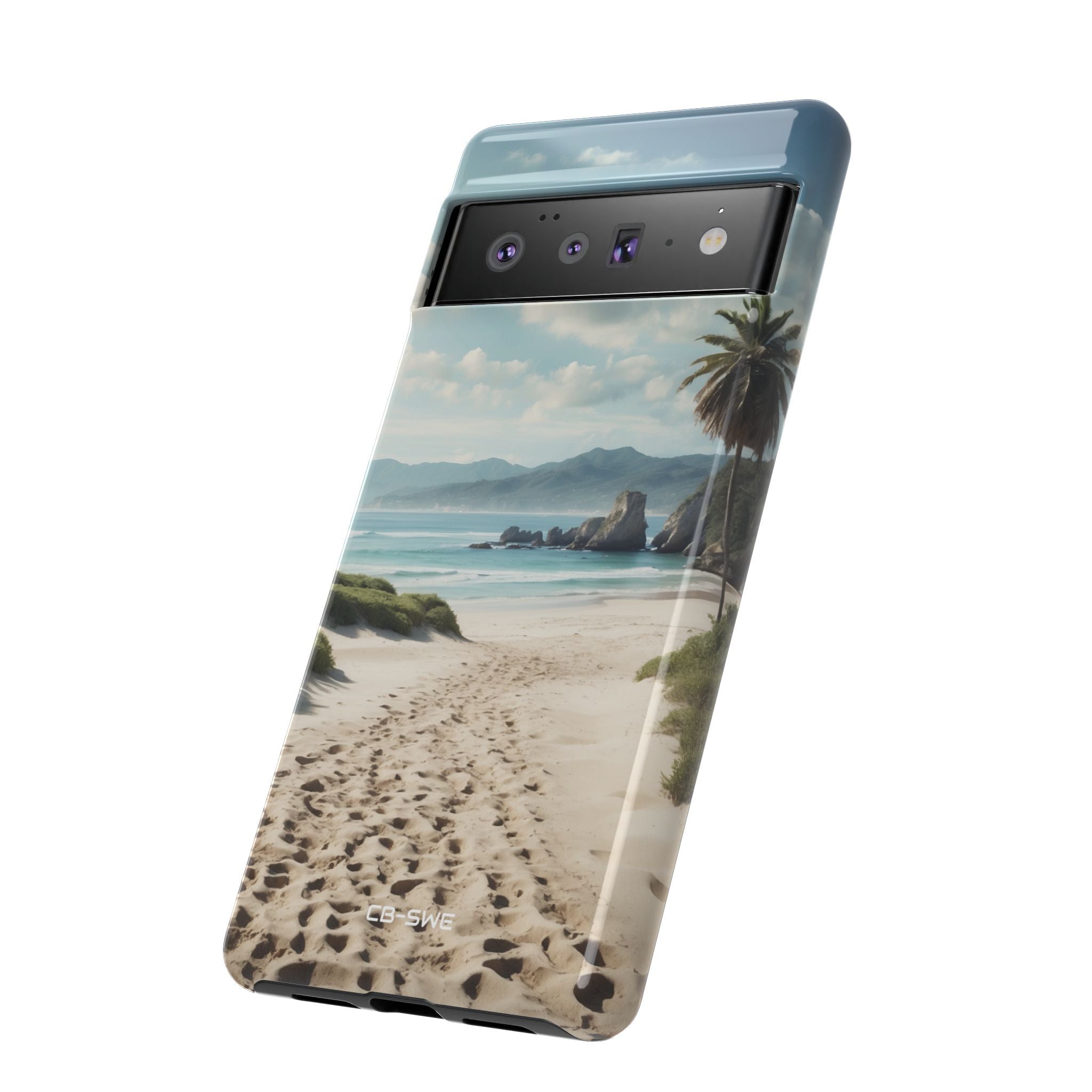 Footprints Trace Sand - Google Pixel Case