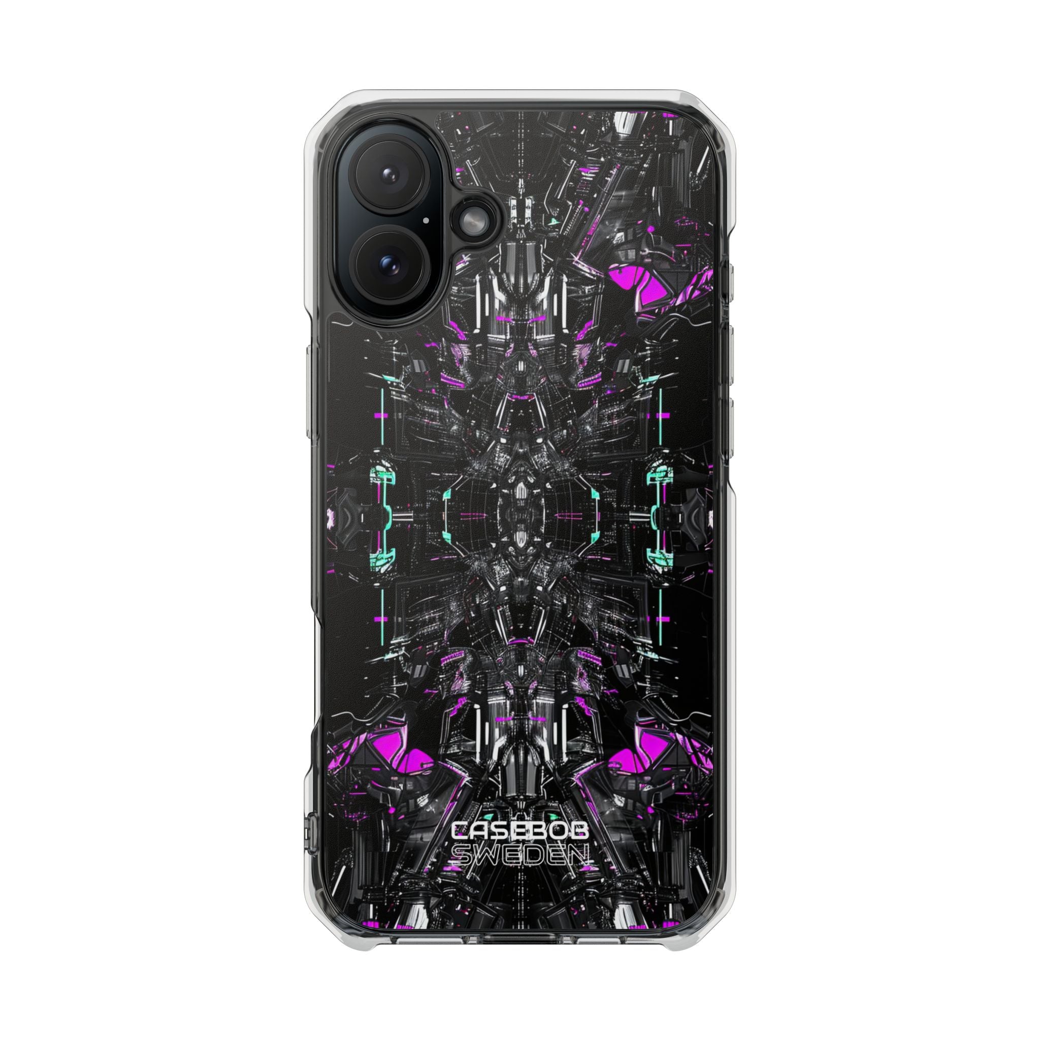 Cybernetic Neon Nexus iPhone 16 - Impact Clear+