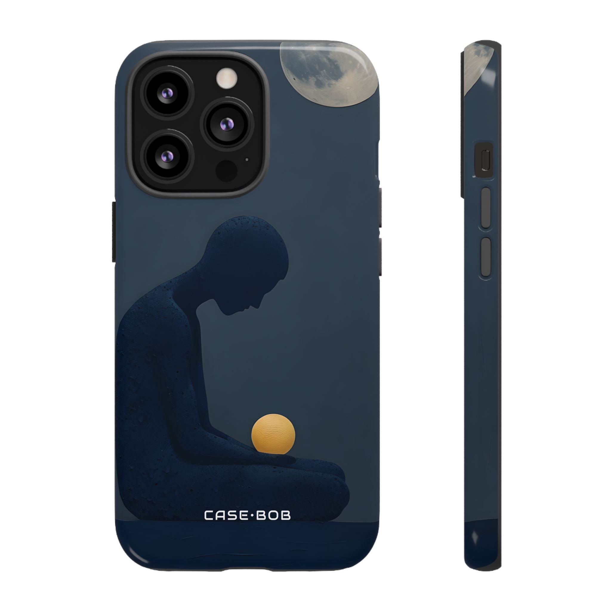 Moonlit Contemplation iPhone 13 Pro Case - Tough