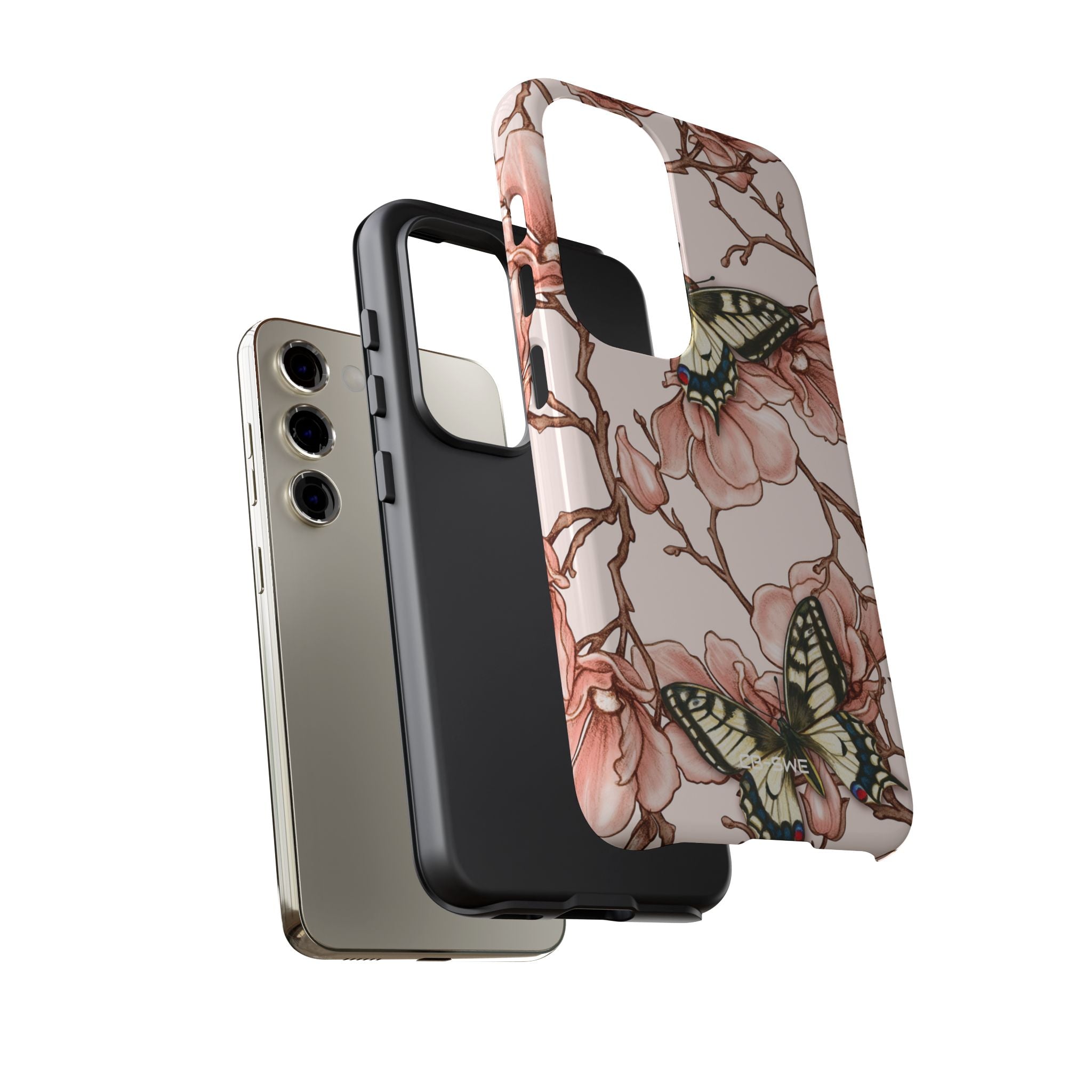 Butterflies and Magnolias Harmony - Samsung Case
