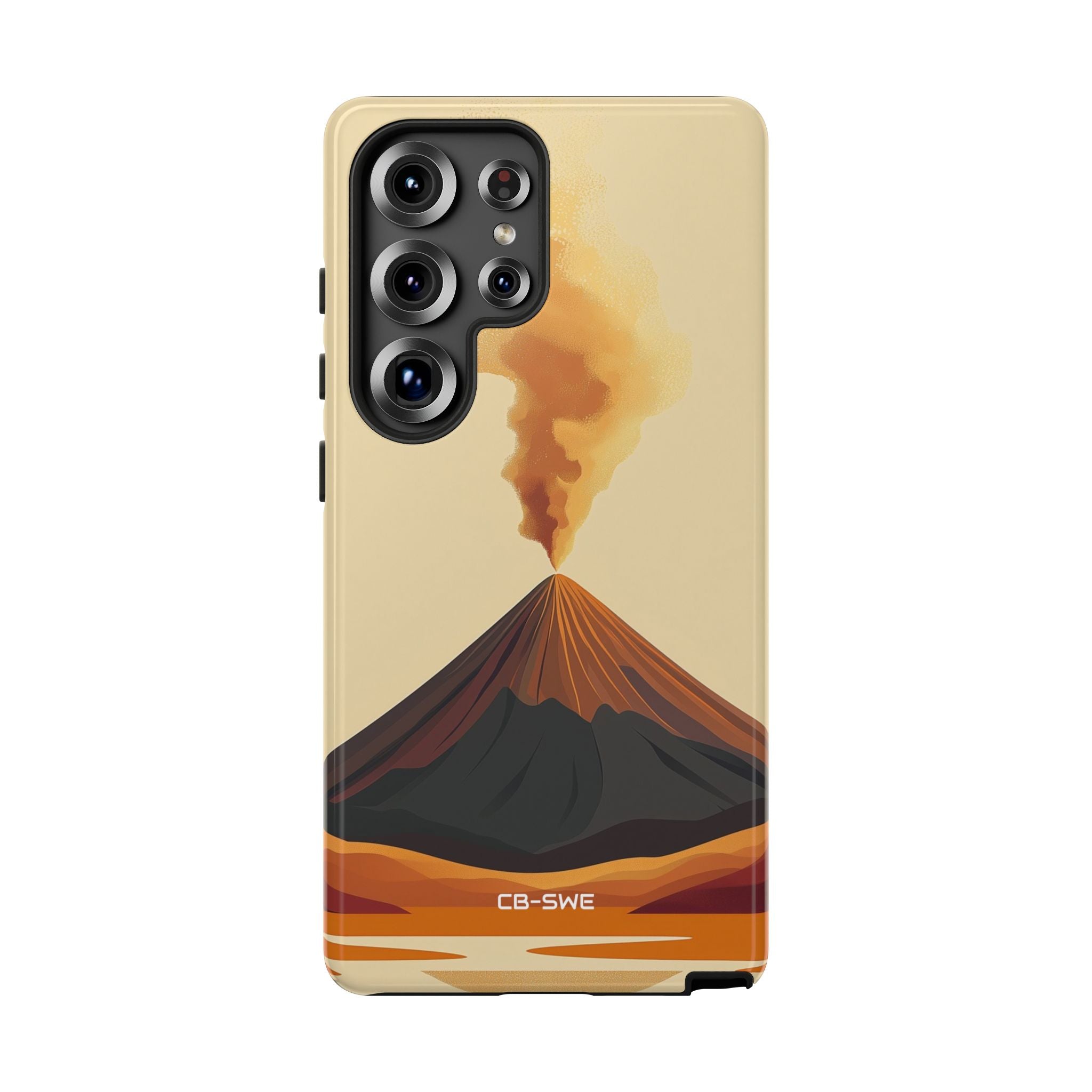 Volcano Erupts Brightly - Samsung Case