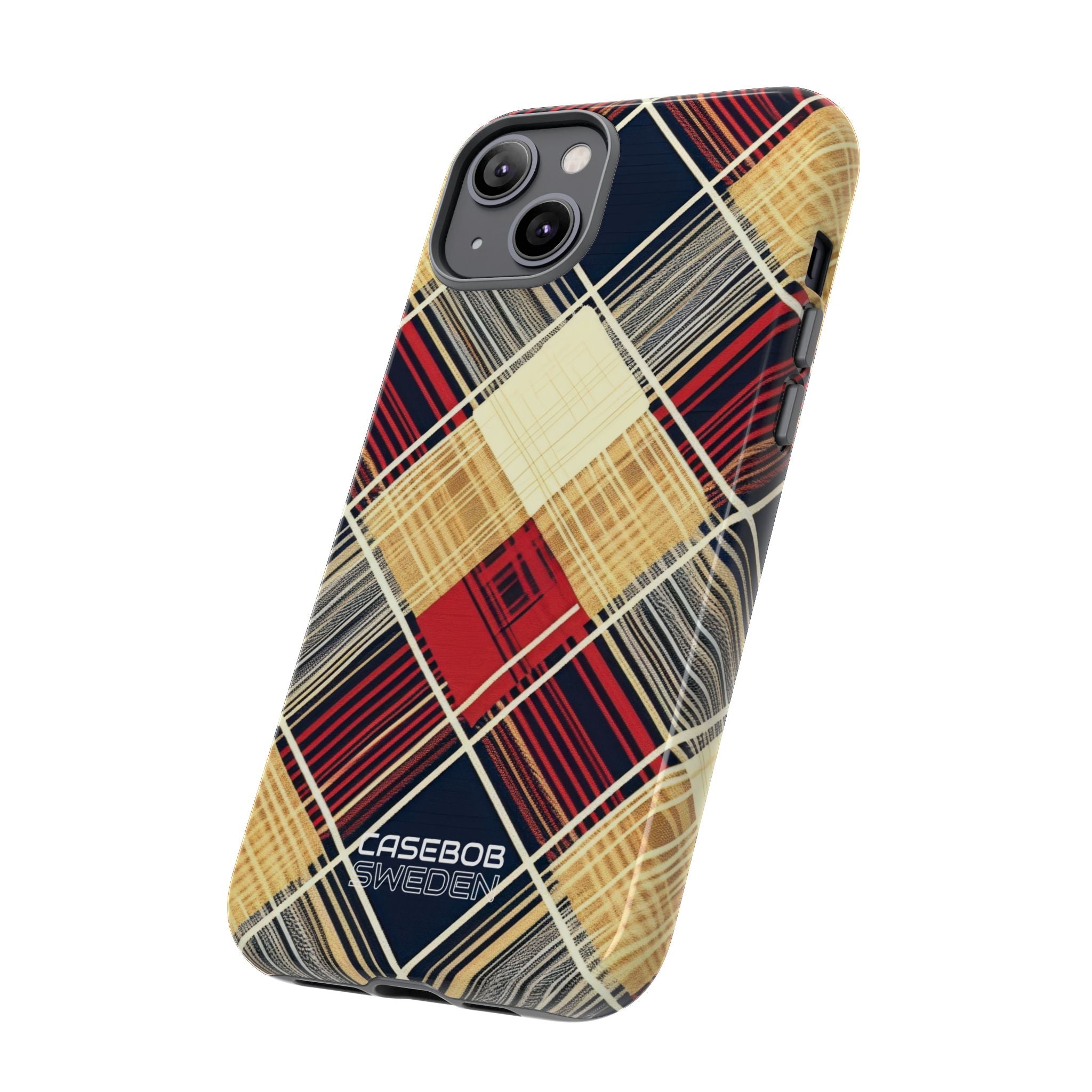 Arazzo a rombi scozzese iPhone 14 - Tough