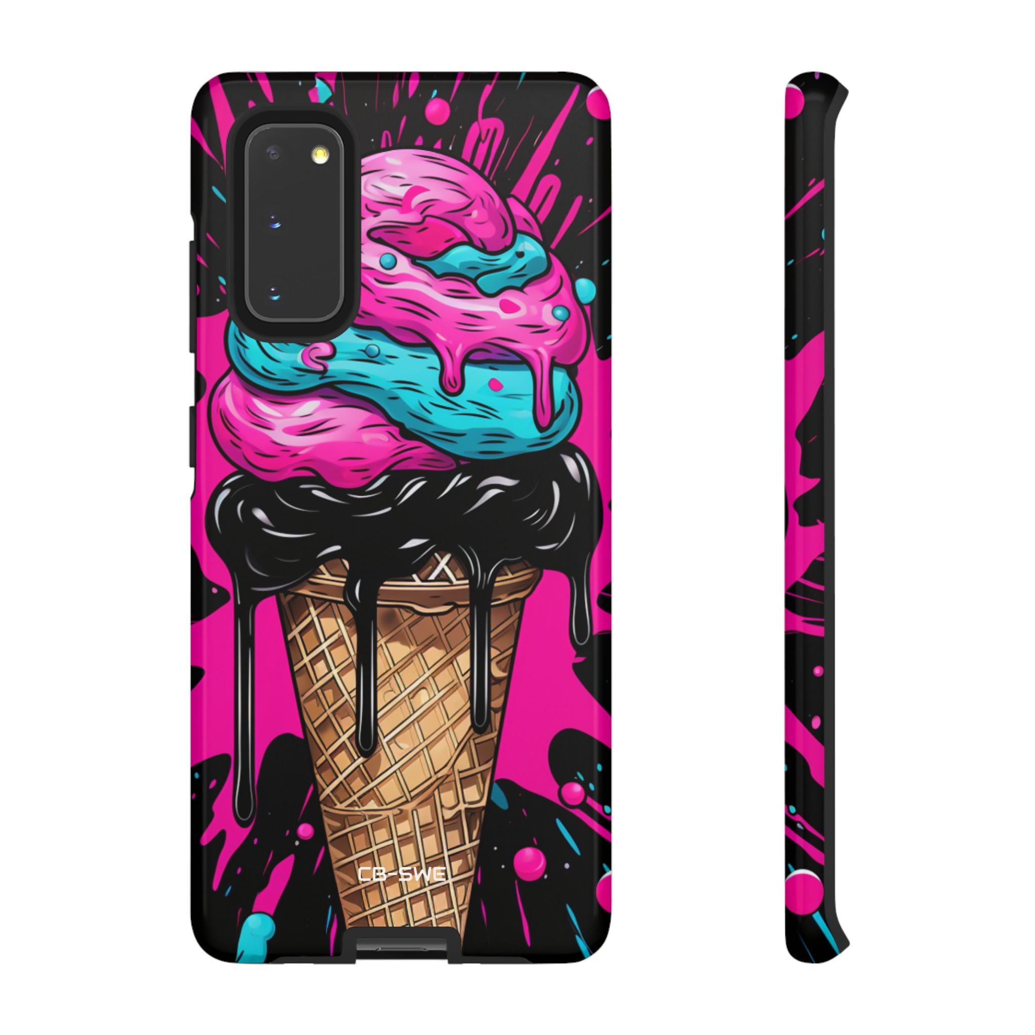 Neon Ice Cream Burst - Samsung Case