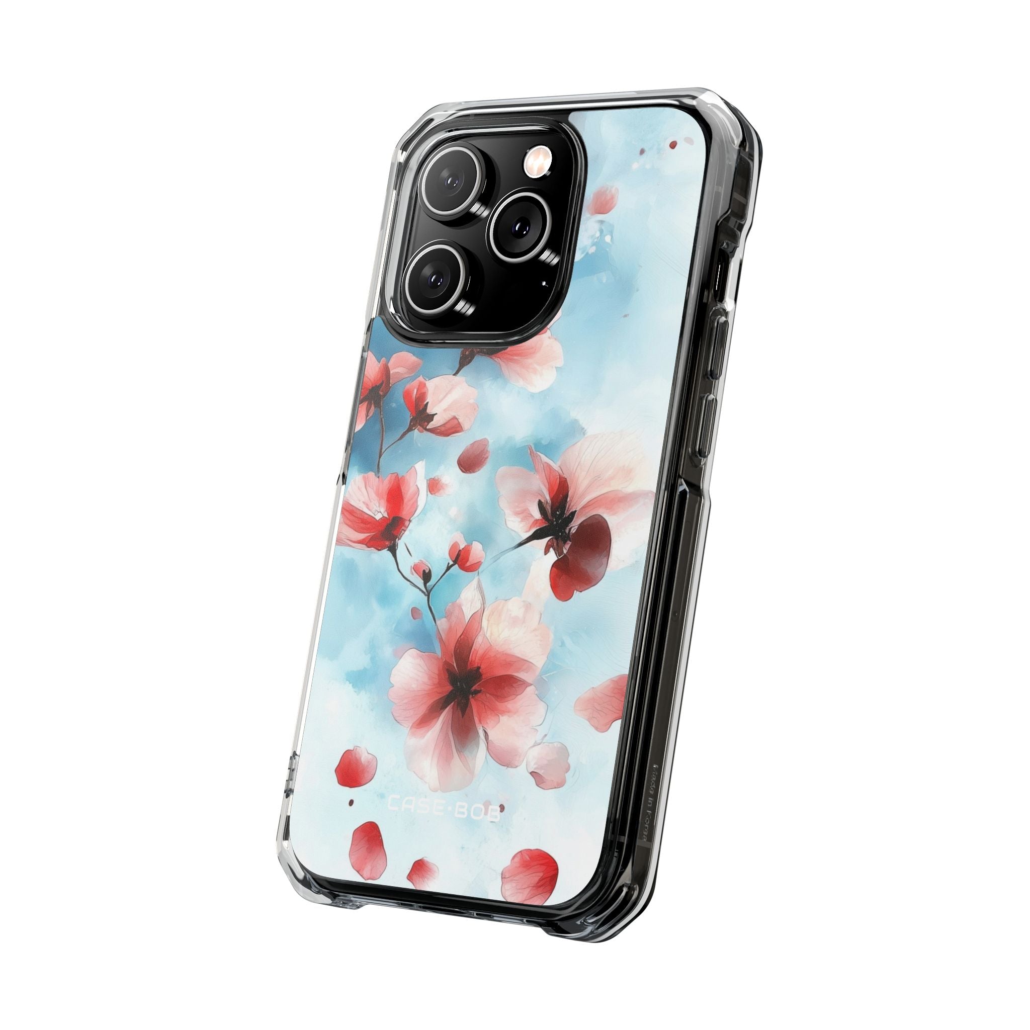 Pink Blossom Drift iPhone 14 Pro Case - Impact