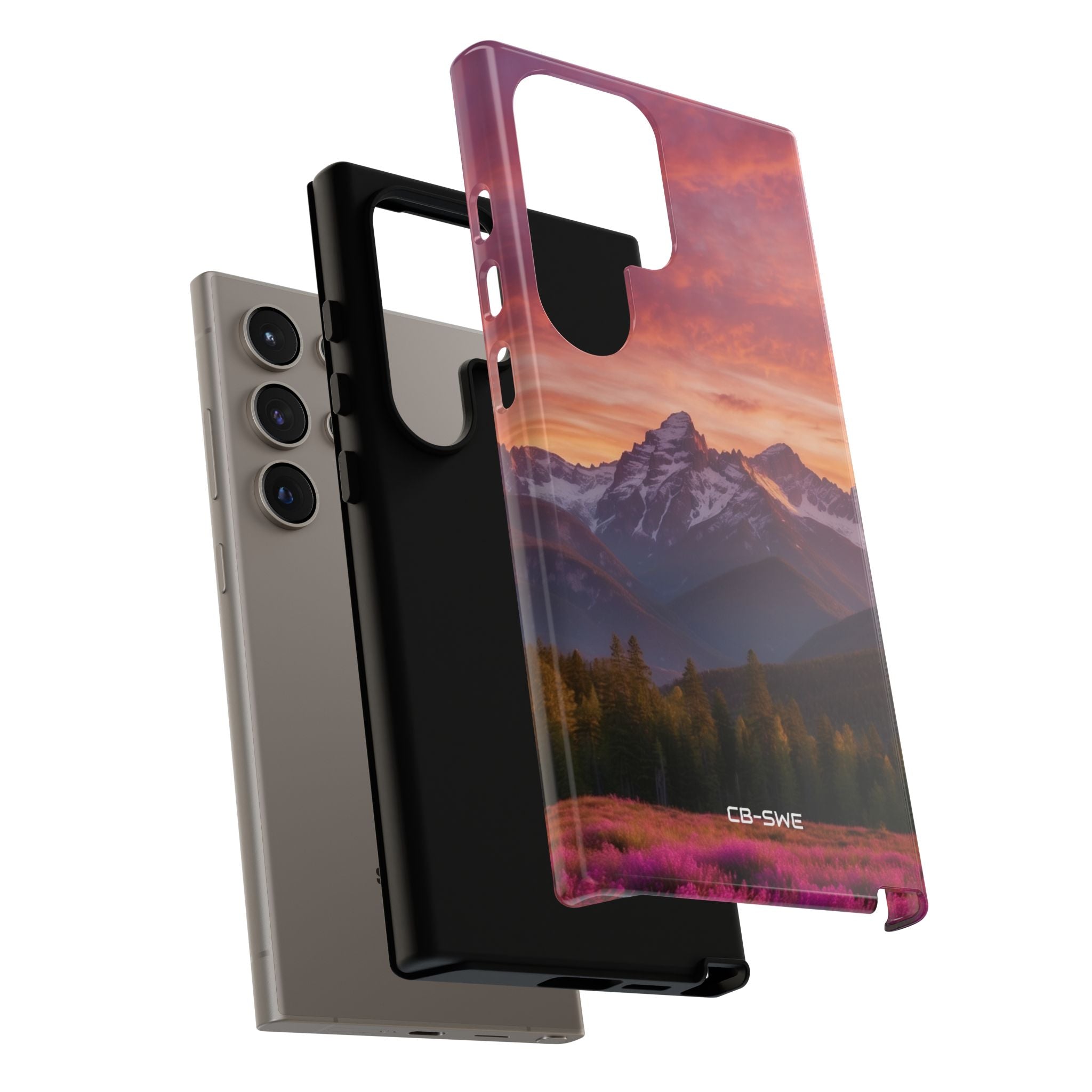 Mountain Peaks Glow - Samsung Case