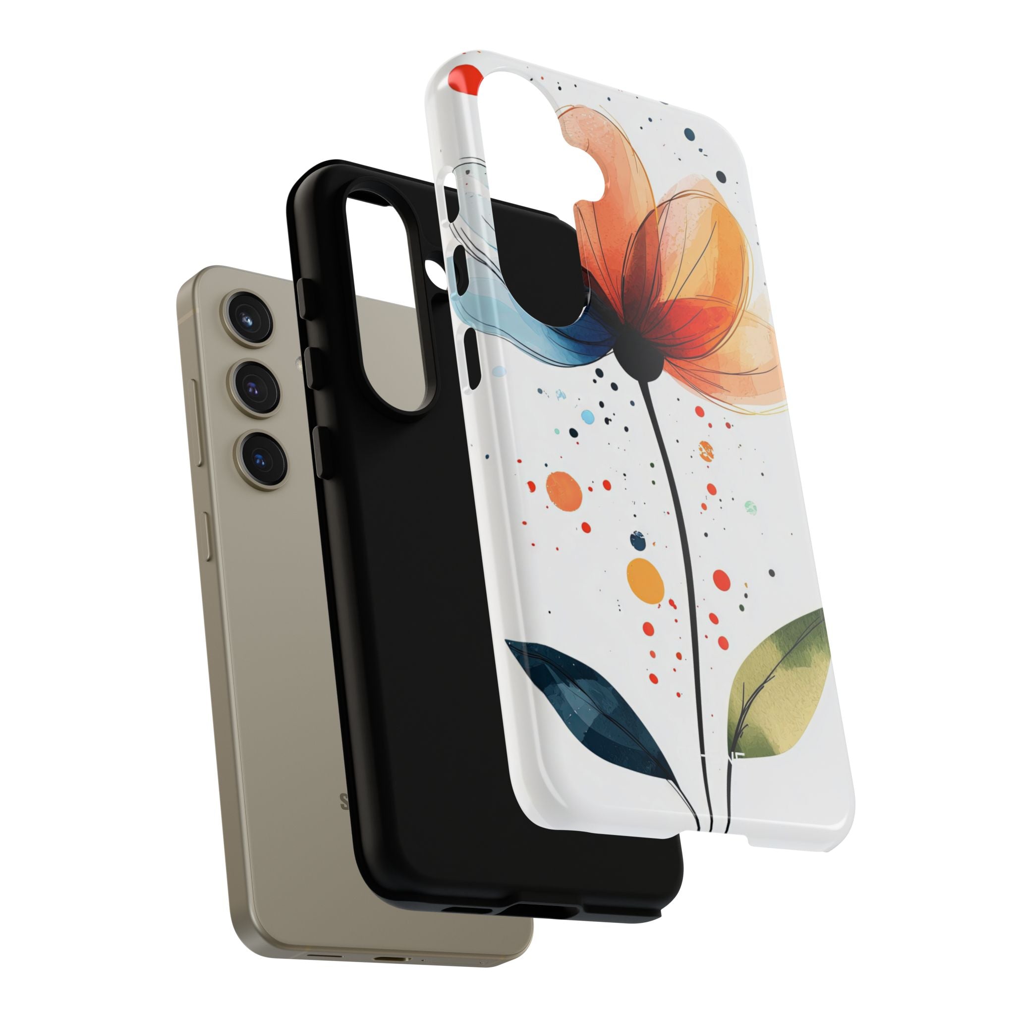 Vibrant Floral Blooms - Samsung Case