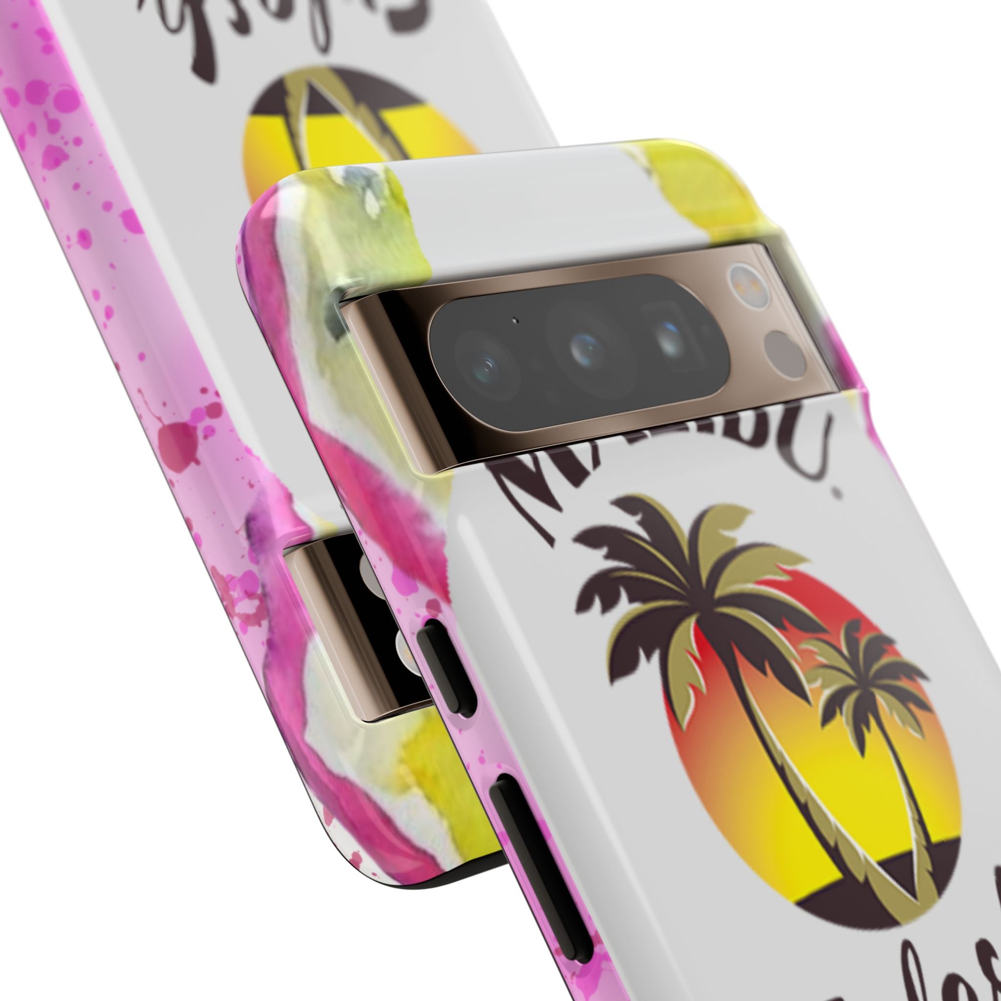 Tropical Sunset Splash - Google Pixel Case