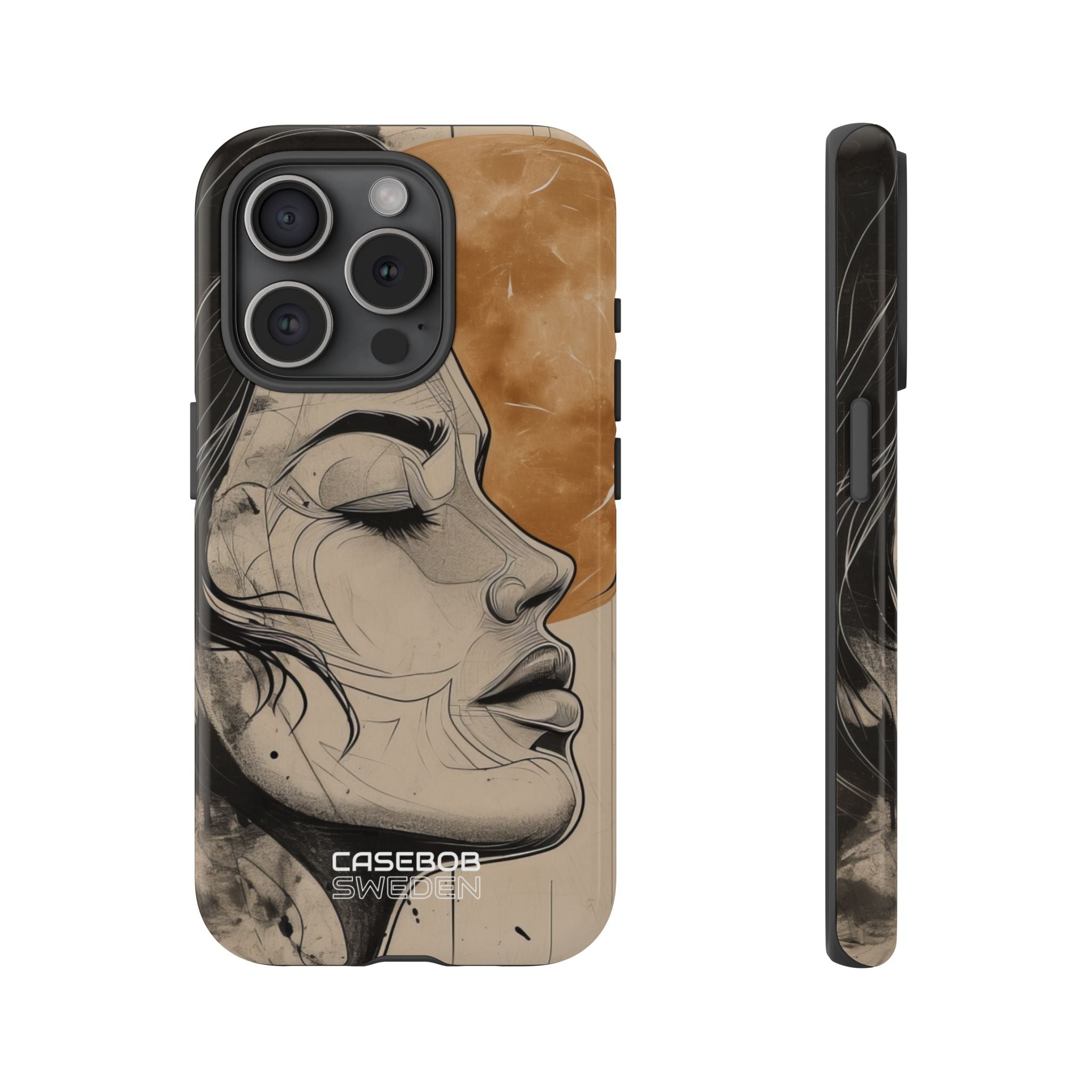 Moonlit Face Flow iPhone 15 - Resistente
