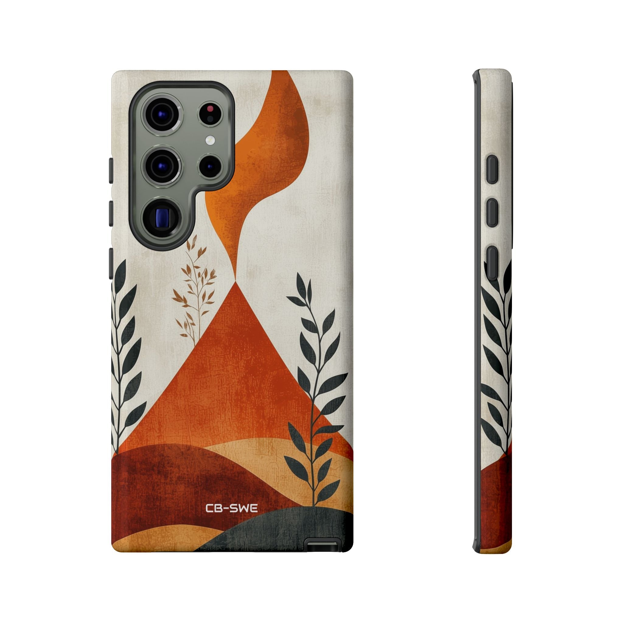 Flames Touch Mountains - Samsung Case