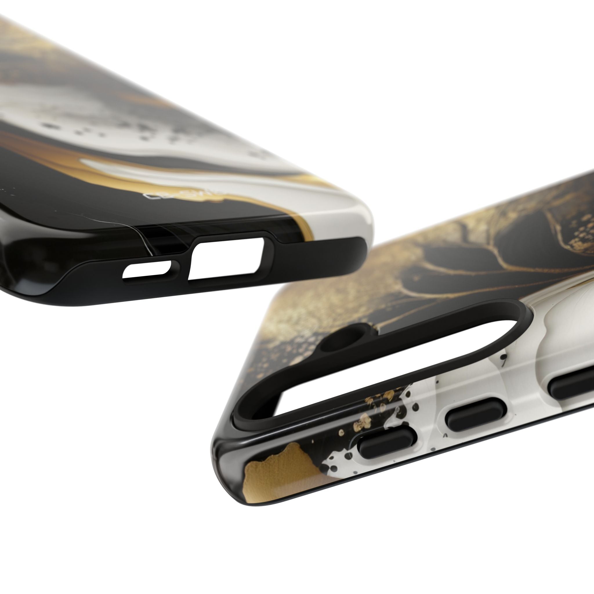 Gold Swirl Elegance - Samsung Case