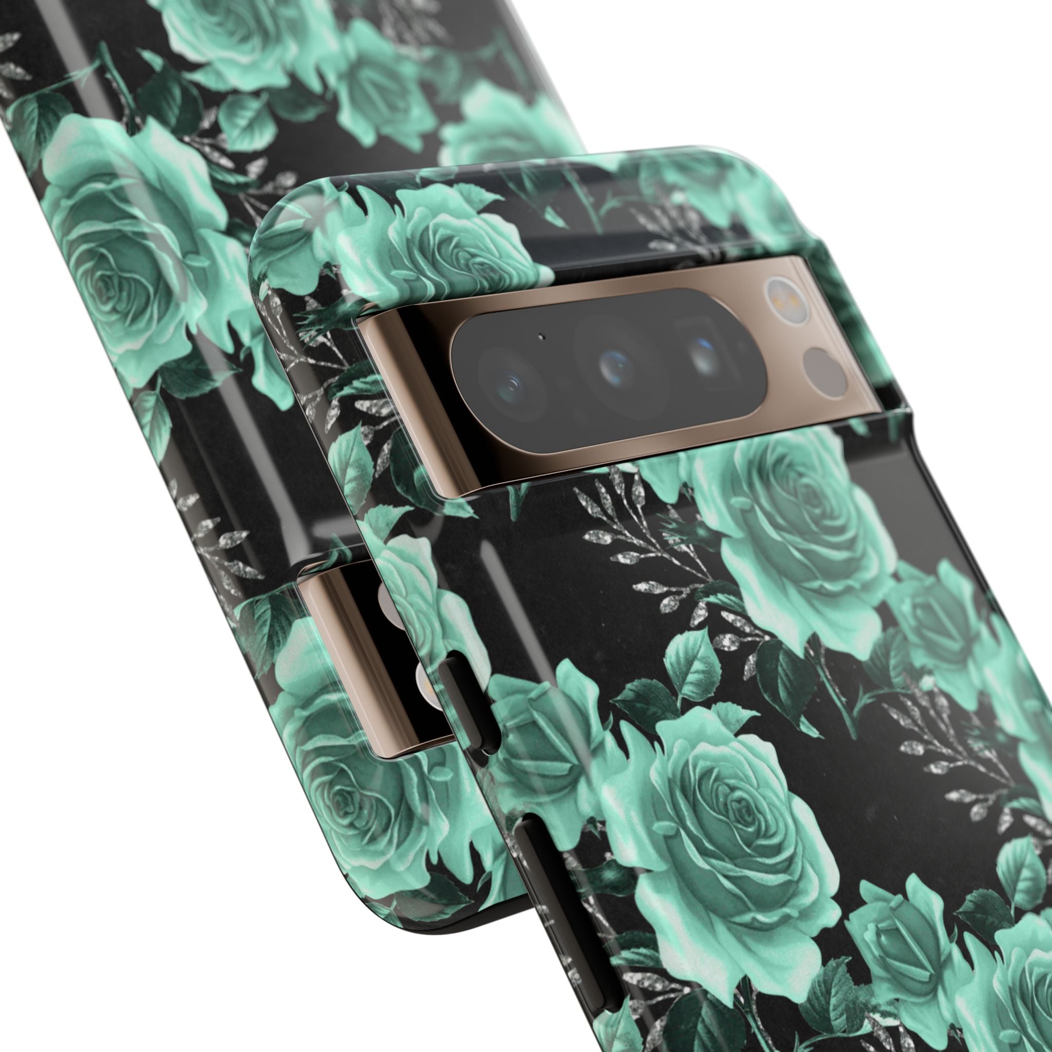 Turquoise Rose Symphony - Google Pixel Case