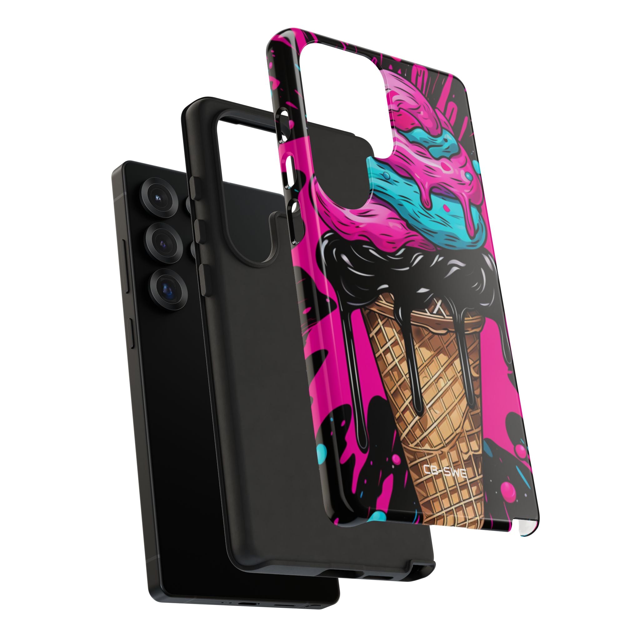 Neon Ice Cream Burst - Samsung Case