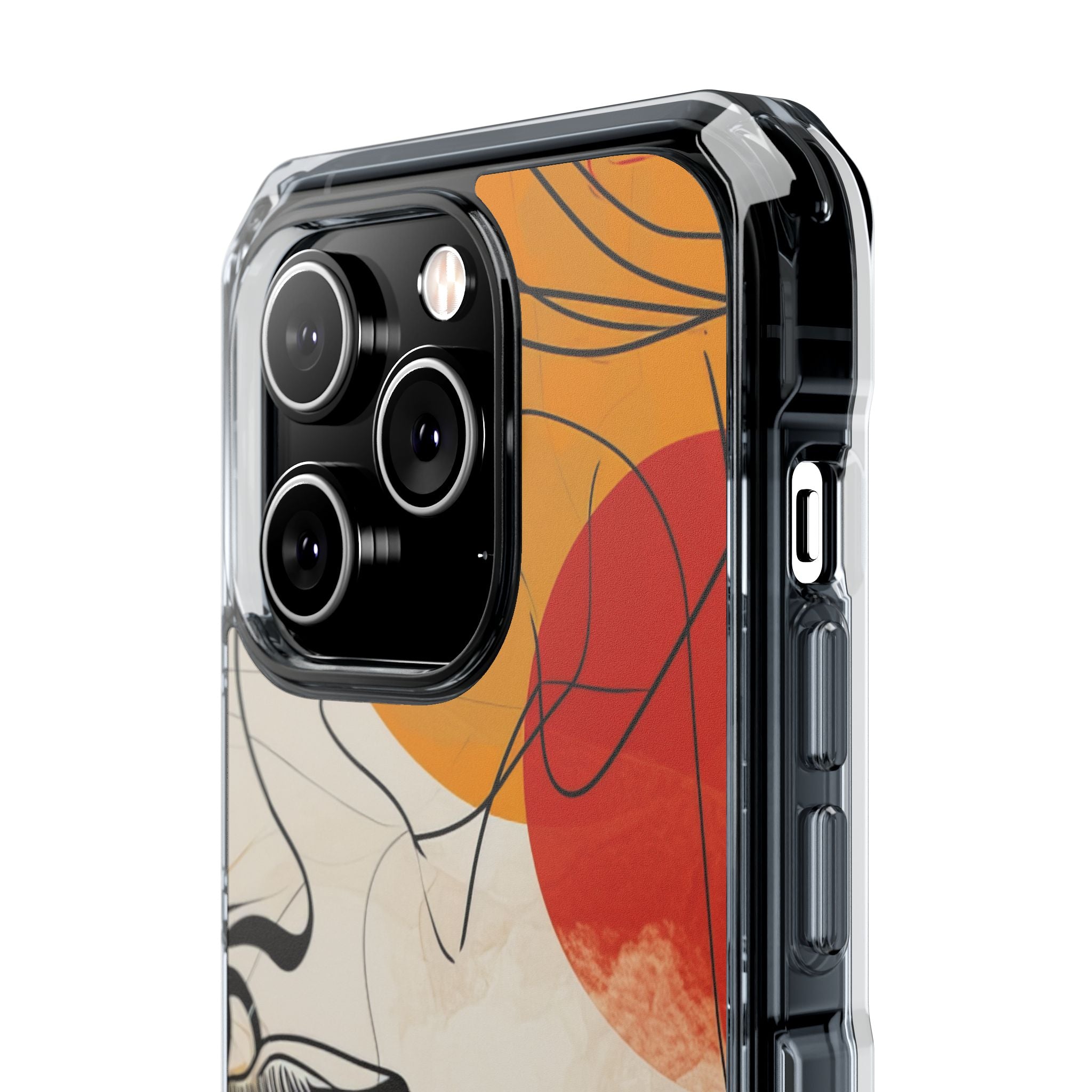 Fluid Face Lines iPhone 14 - Impact Clear+
