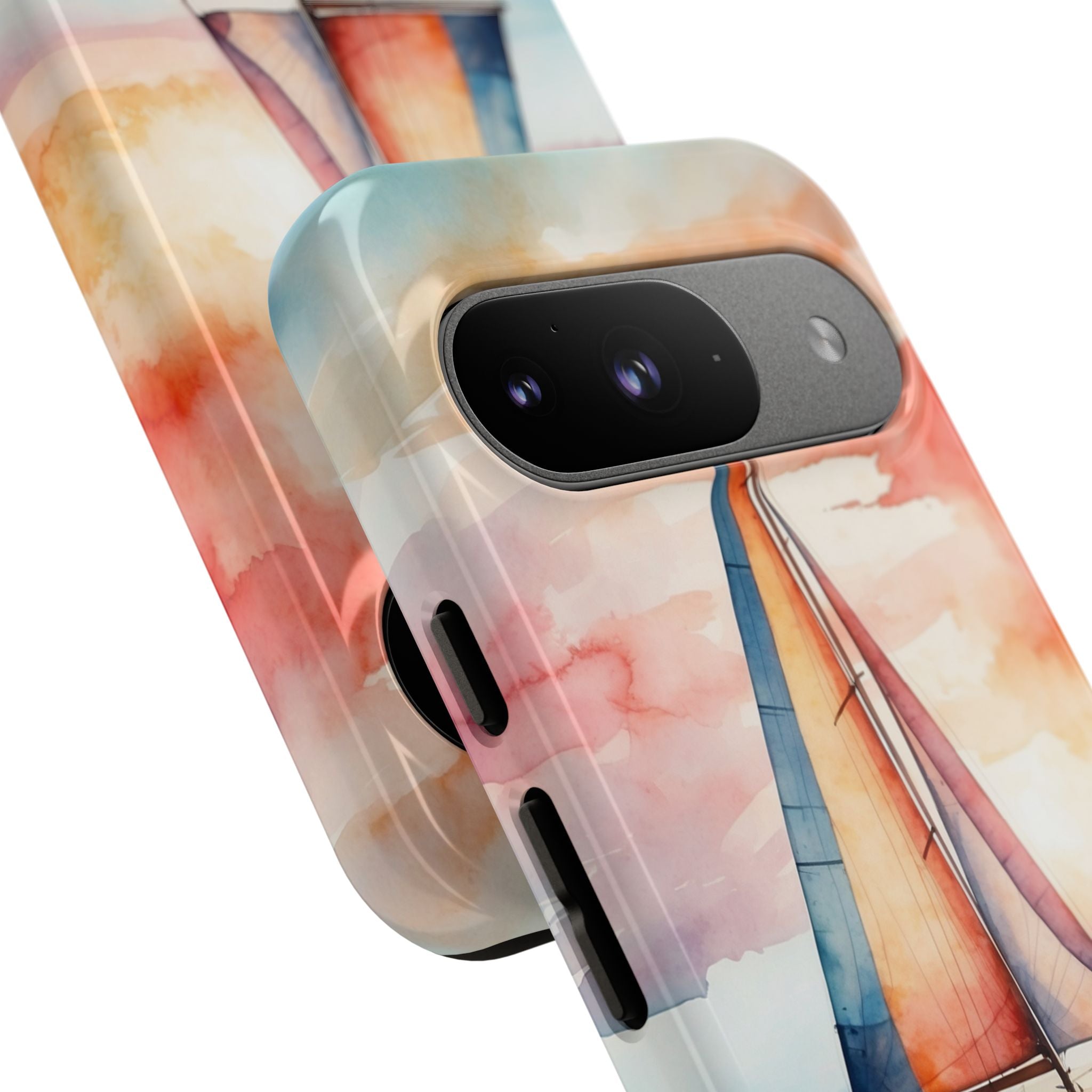 Sailboat Glides Calm - Google Pixel Case