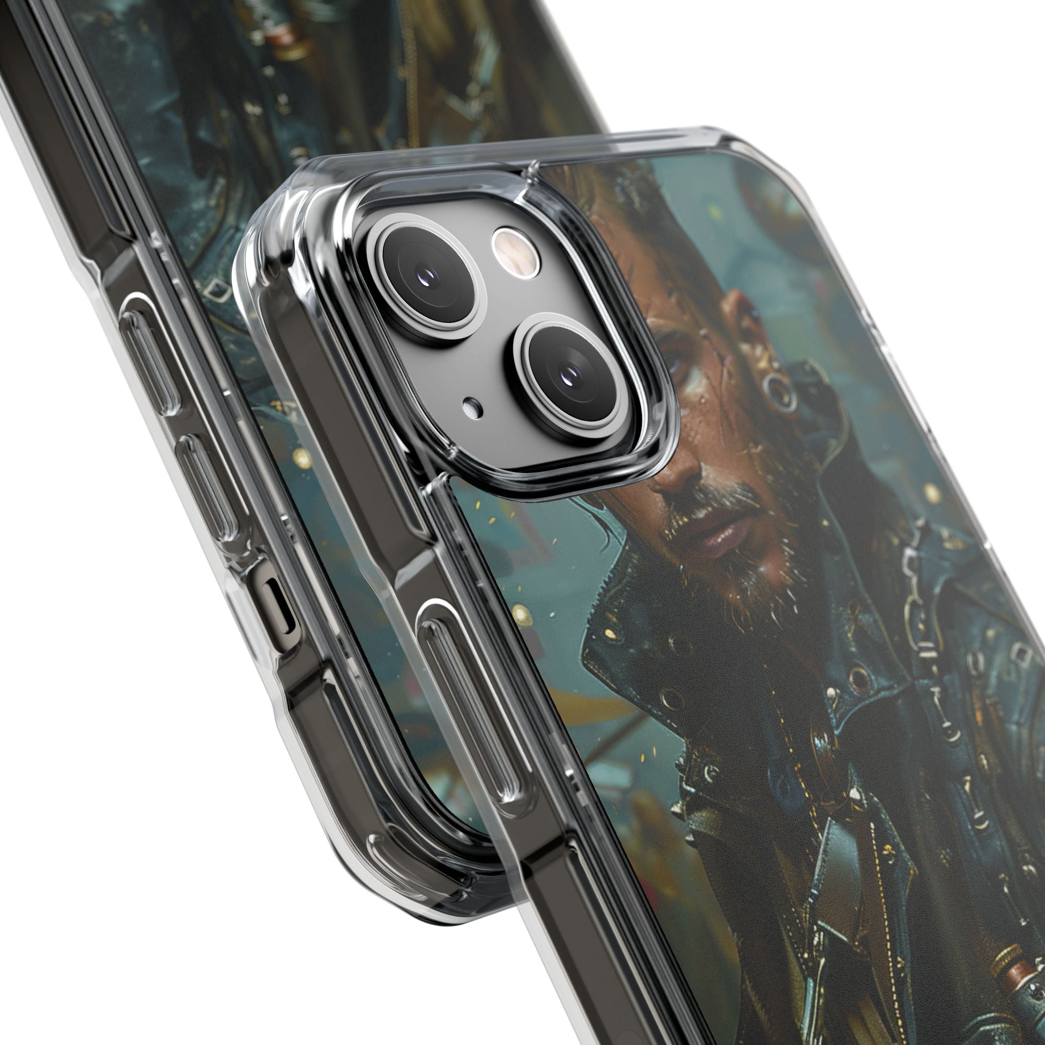 Cyber Rebel Portrait iPhone 14 - Impact Clear+