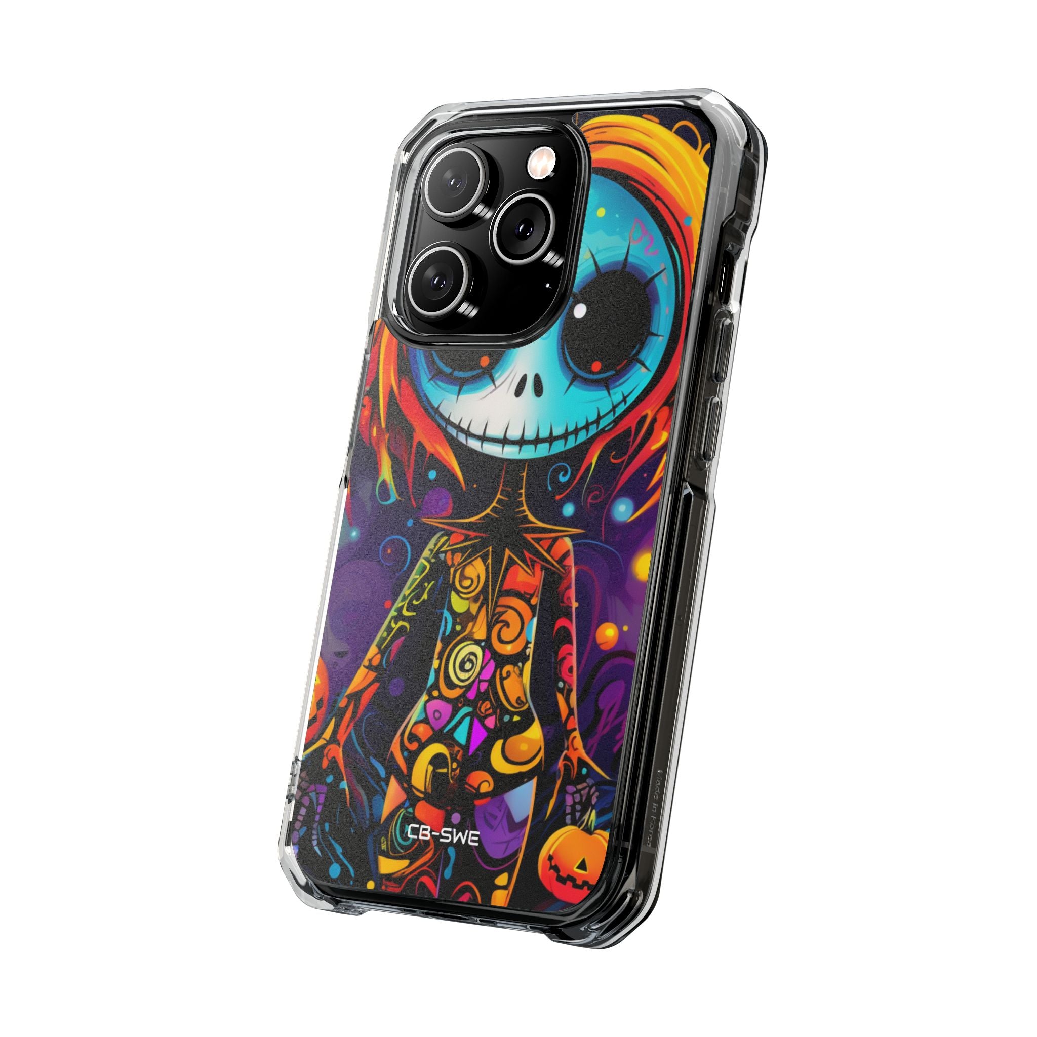 Skeletal Figure Laughs iPhone Case - Impact