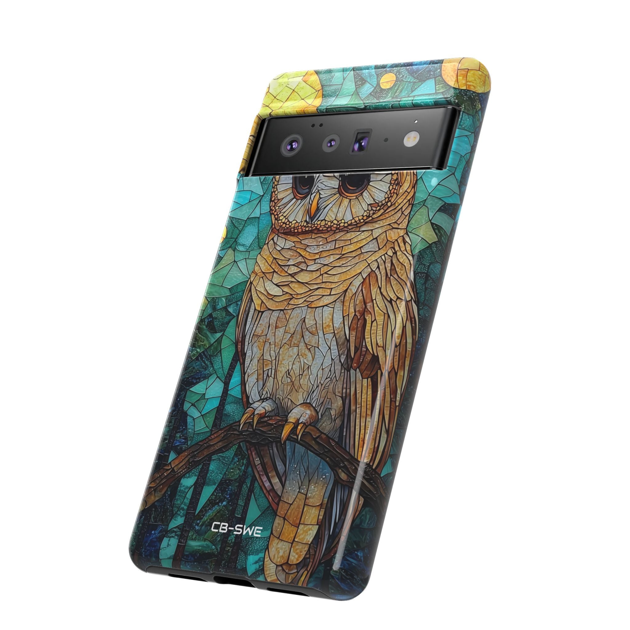 Celestial Owl Gaze - Google Pixel Case
