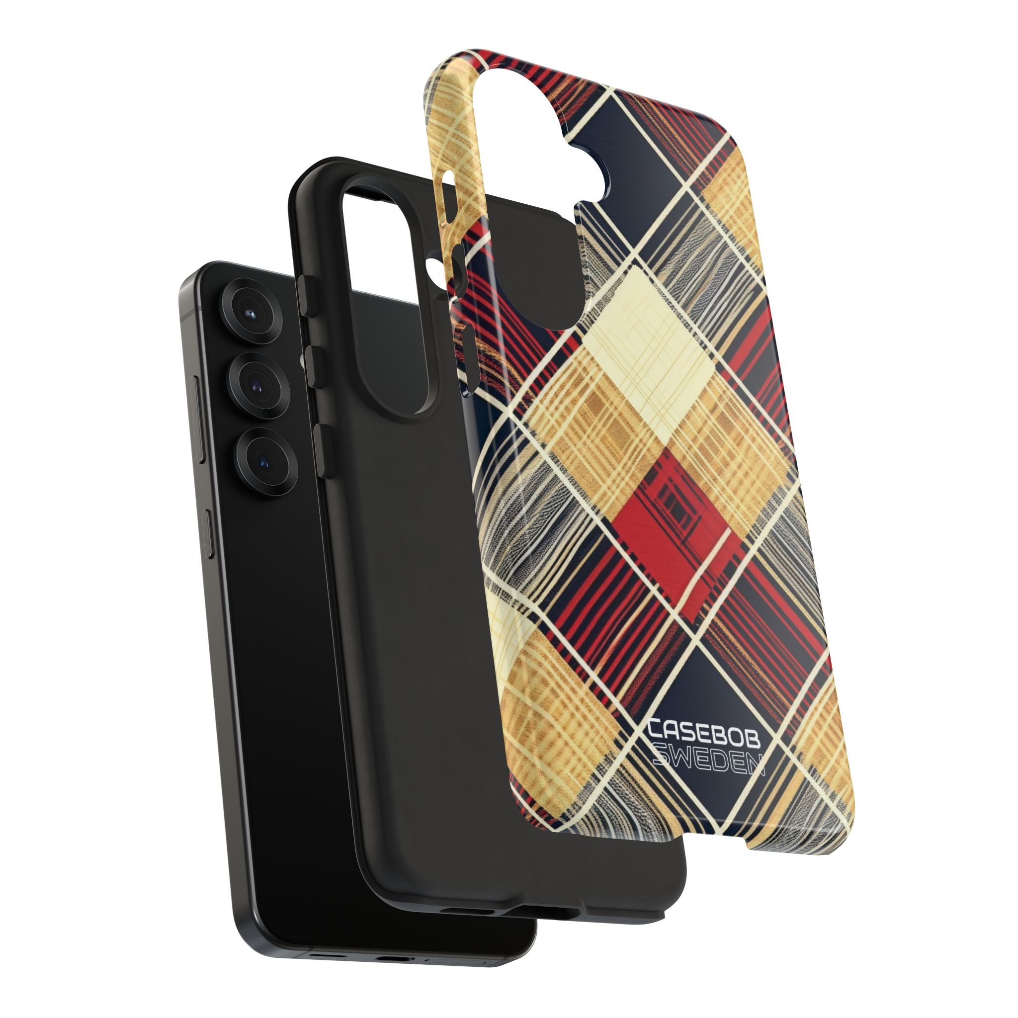 Geruite Diamant Wandkleed Samsung S25 - Tough