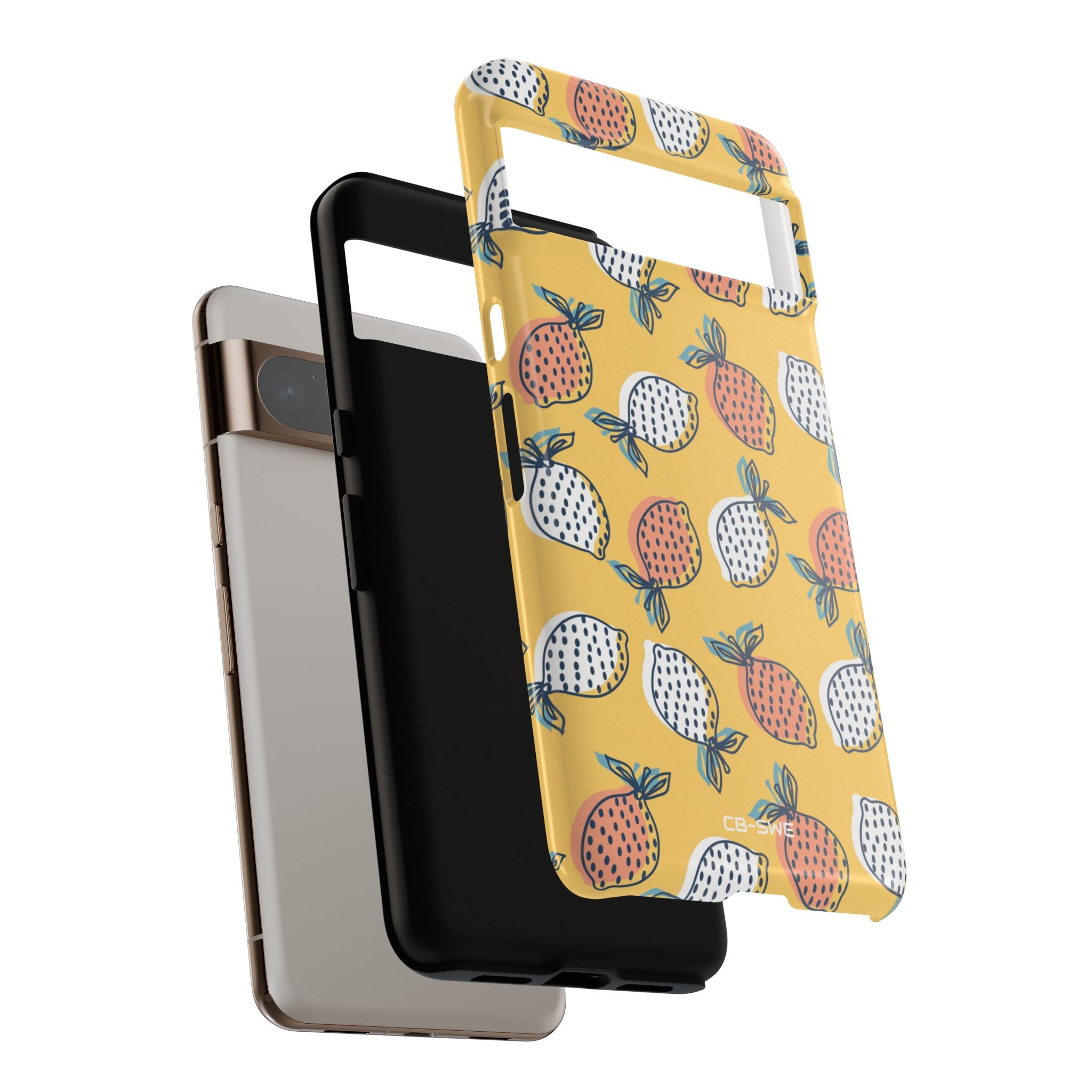 Lemons Dance Playfully - Google Pixel Case
