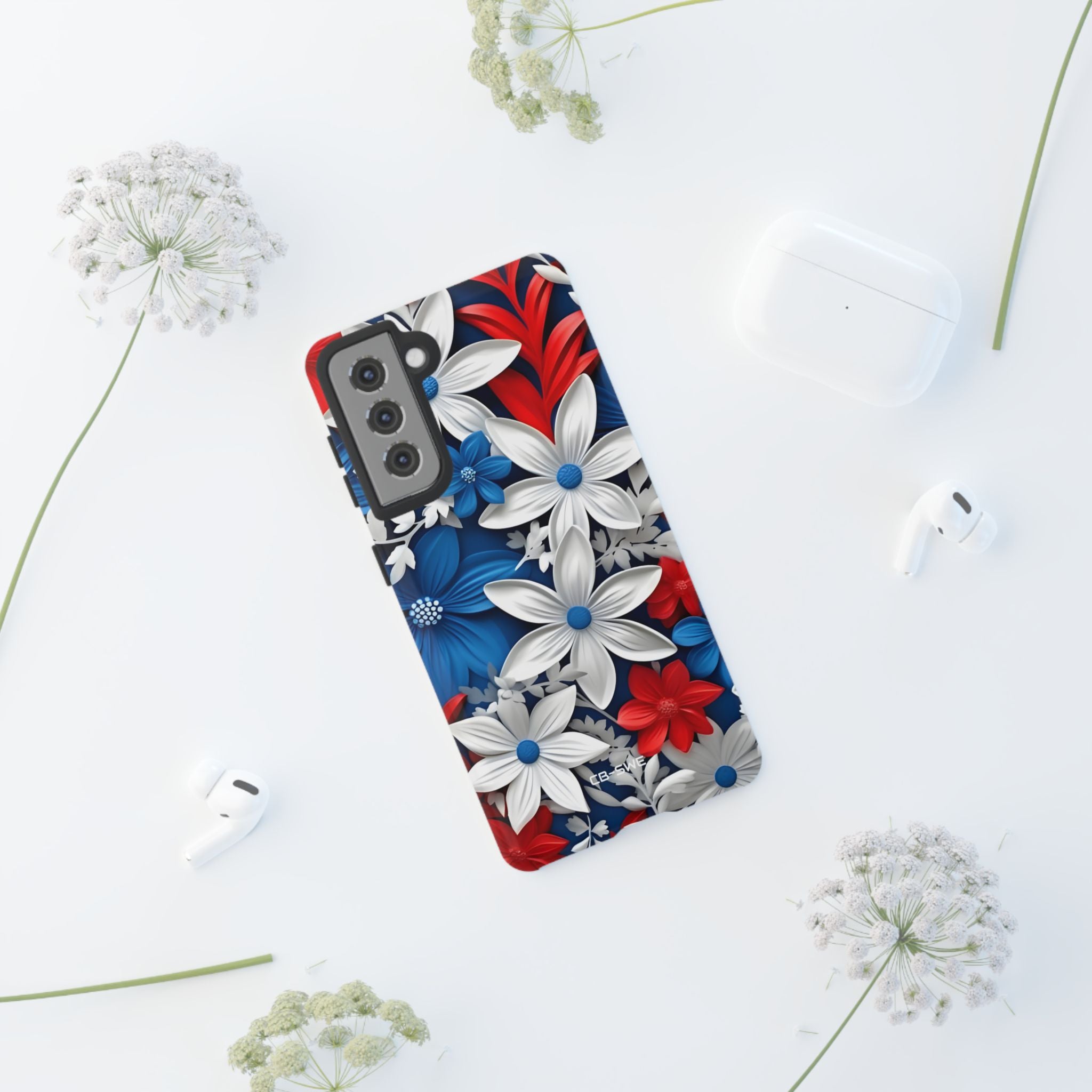 Floral Sculpture Blooms - Samsung Case