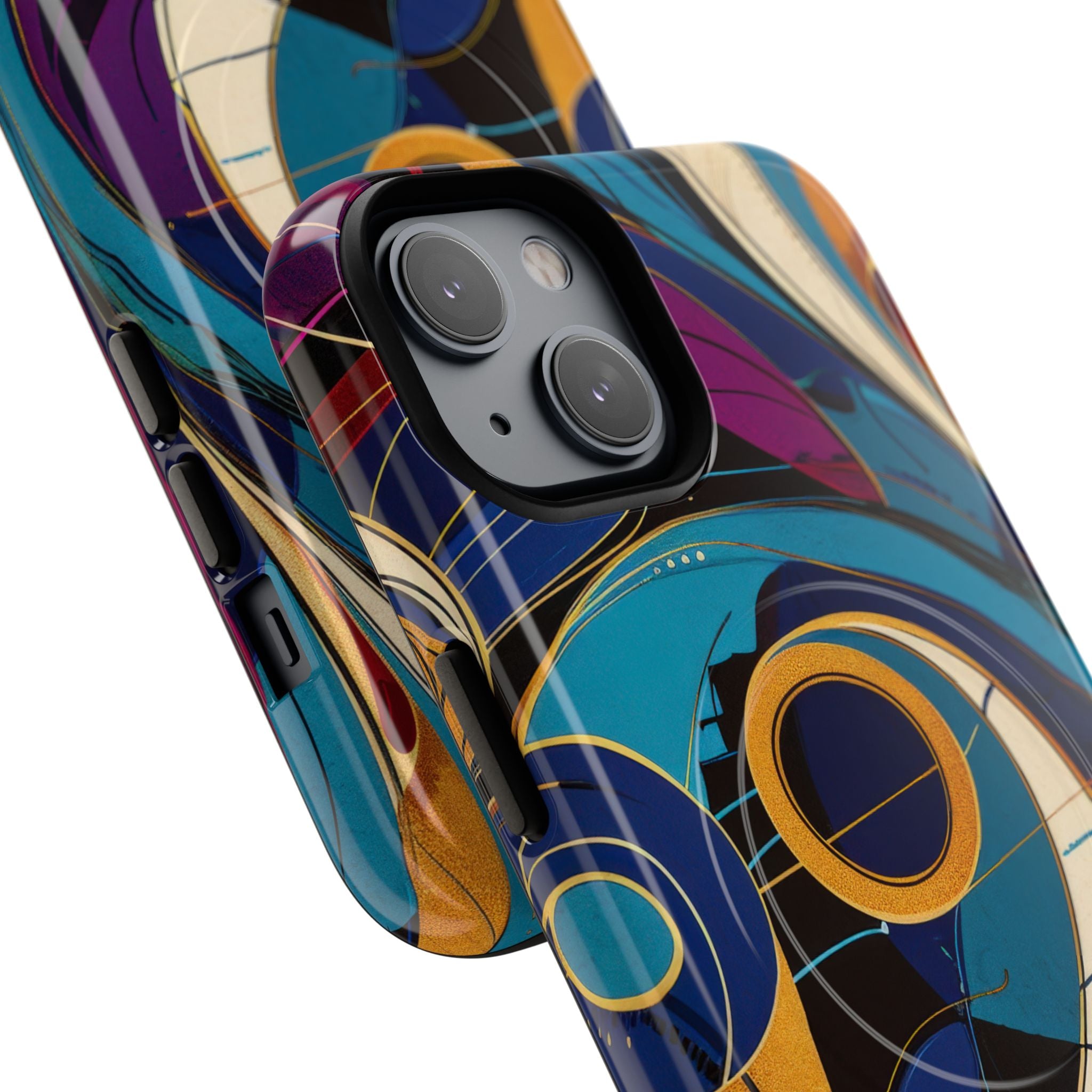 Swirling Copper Dreams iPhone 14 - Tough+