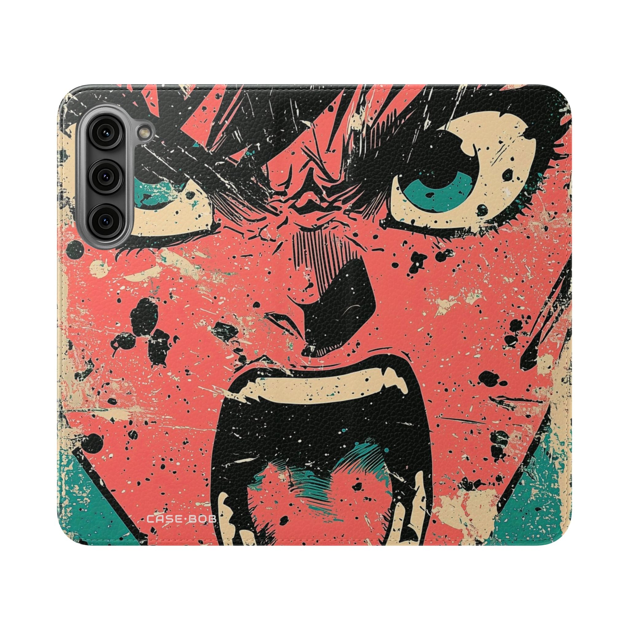 Shouting Face Burst - Samsung S23+ Case - Wallet