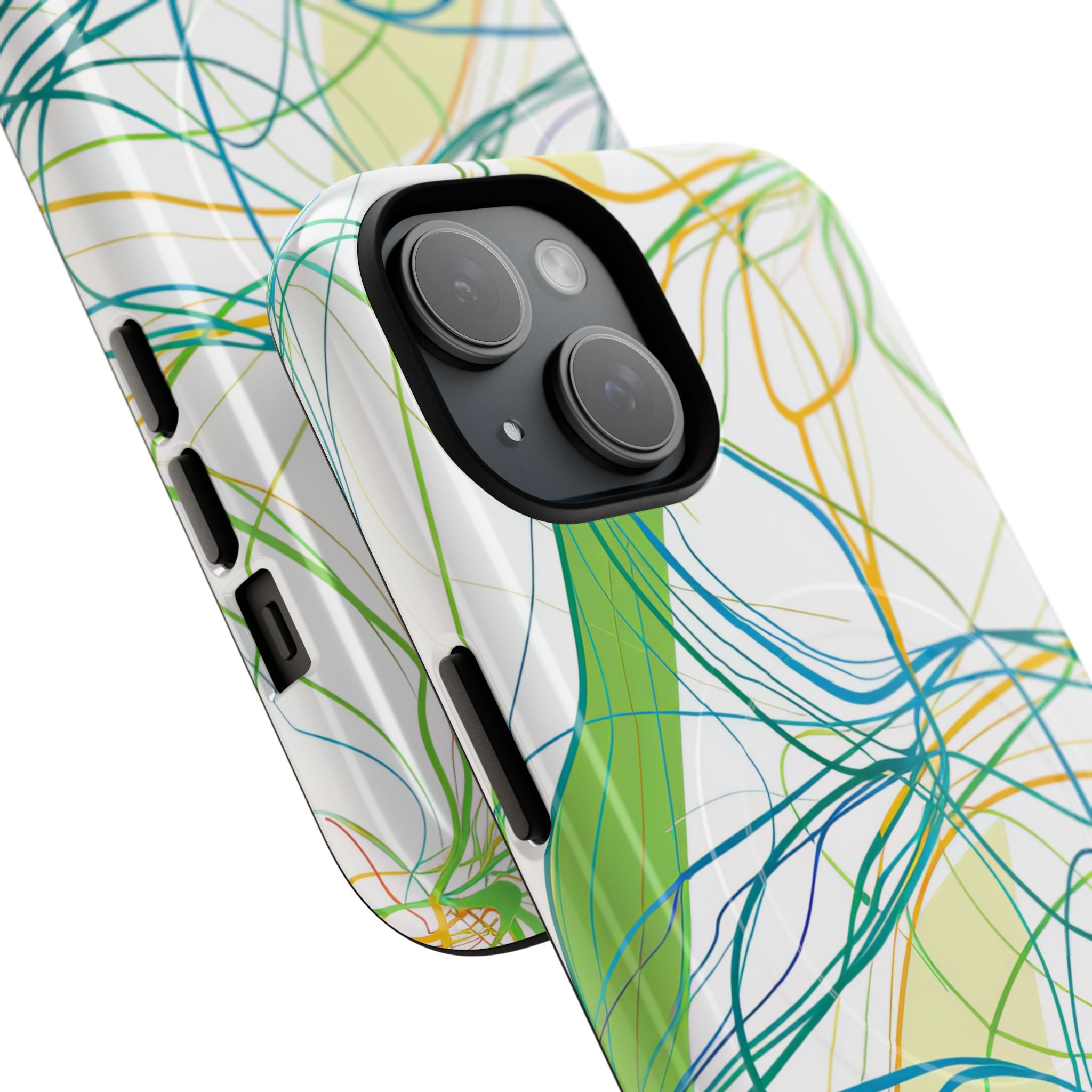 Correnti del fiume che si attorcigliano iPhone 15 - Tough+