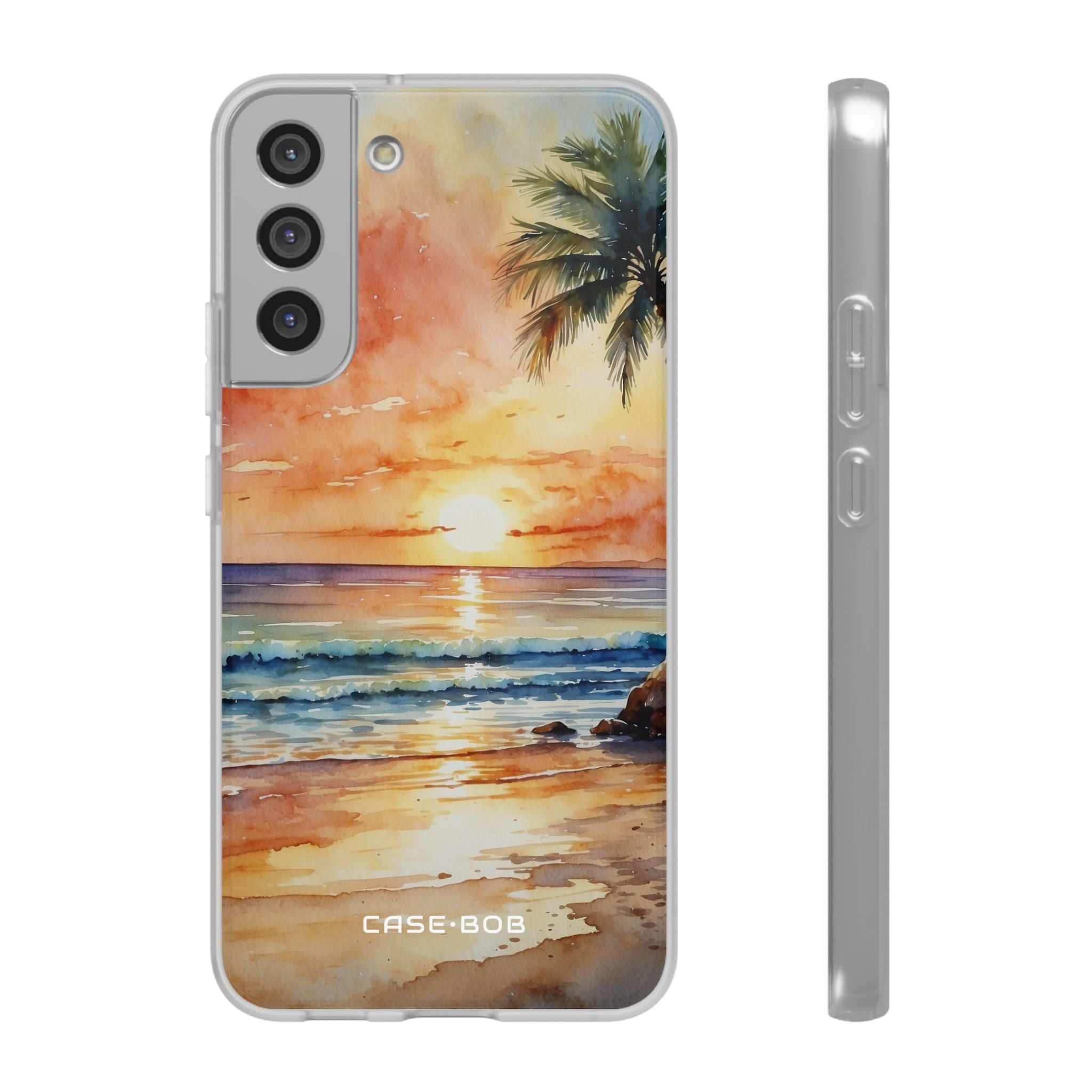 Sunset Palm Samsung S22 Plus Case - Soft