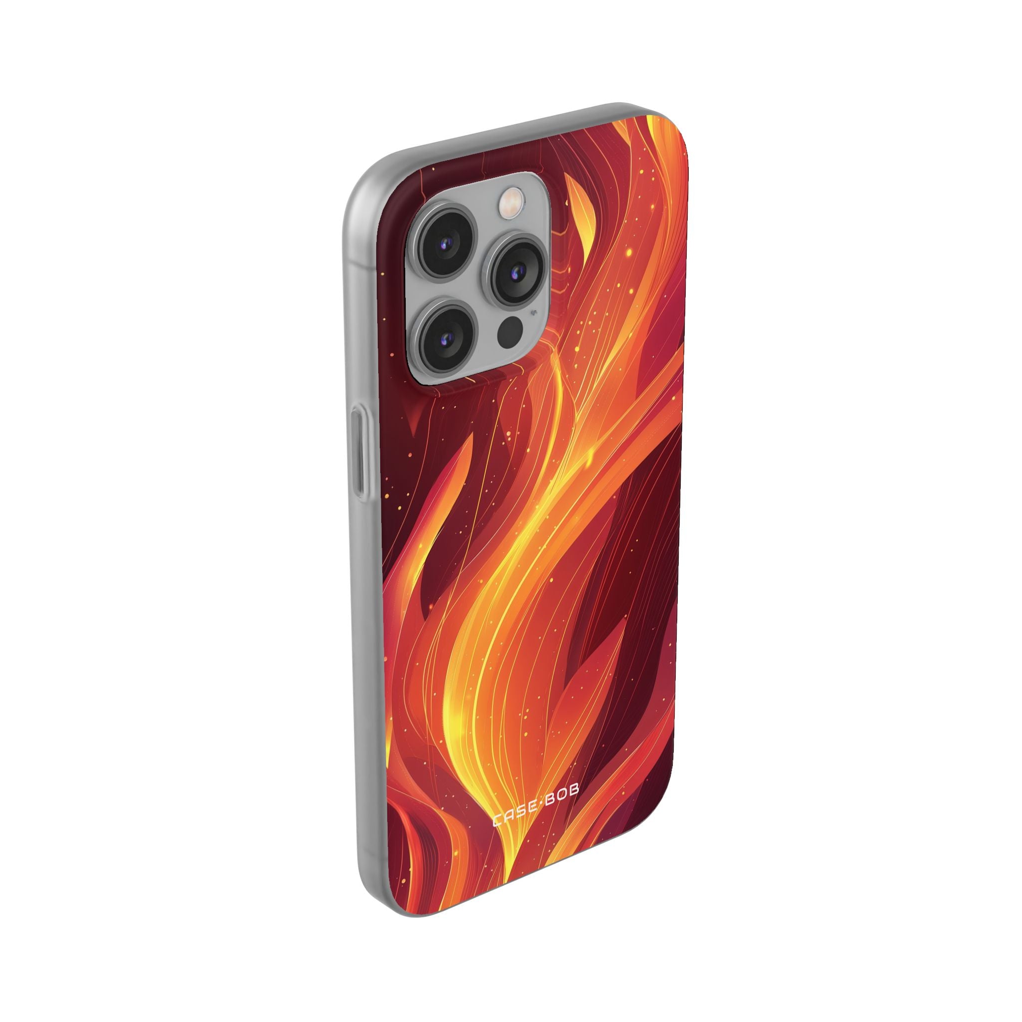 Flaming Flow iPhone 14 Pro Max Case - Soft