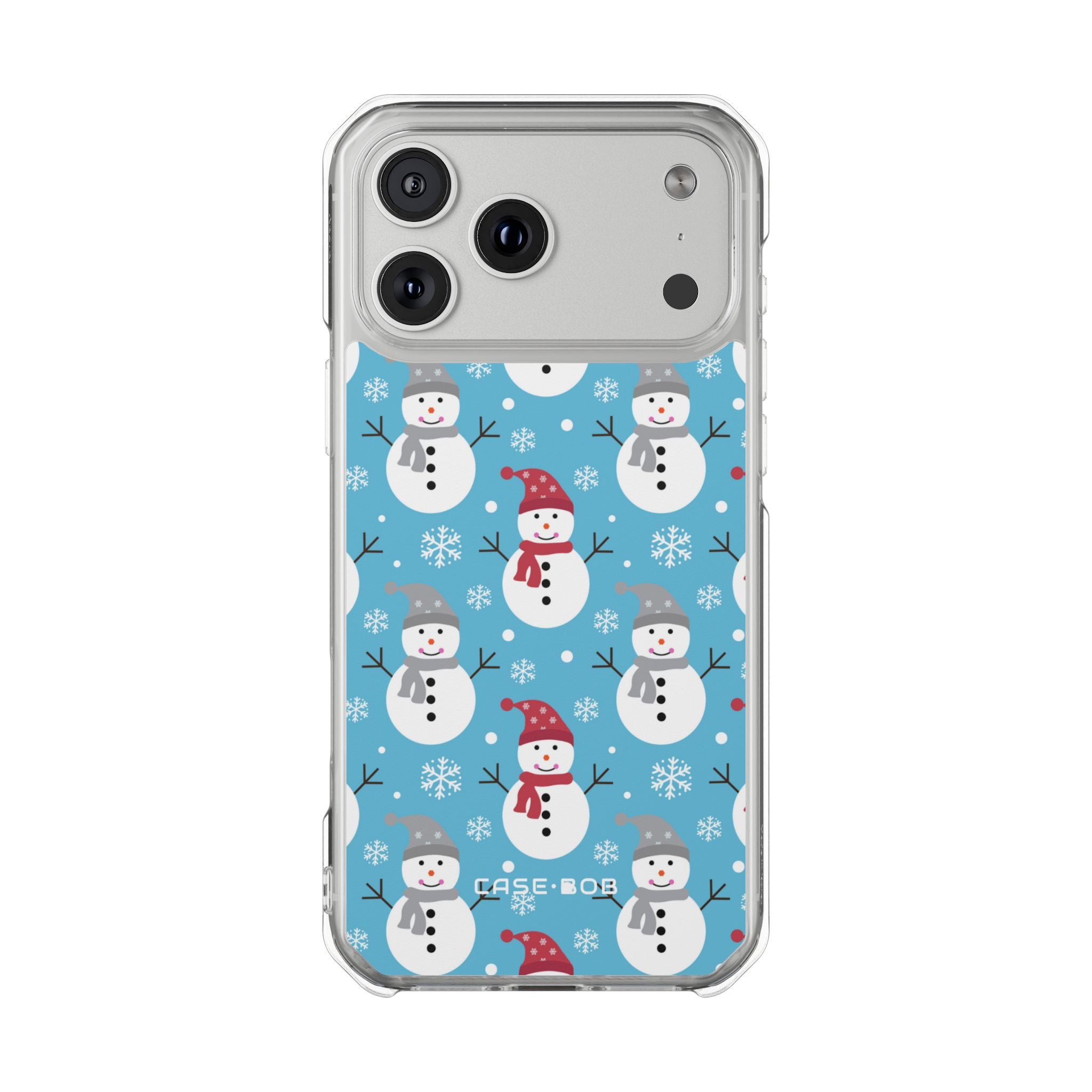 Snowmen Parade iPhone 17 Pro Max Case - Impact