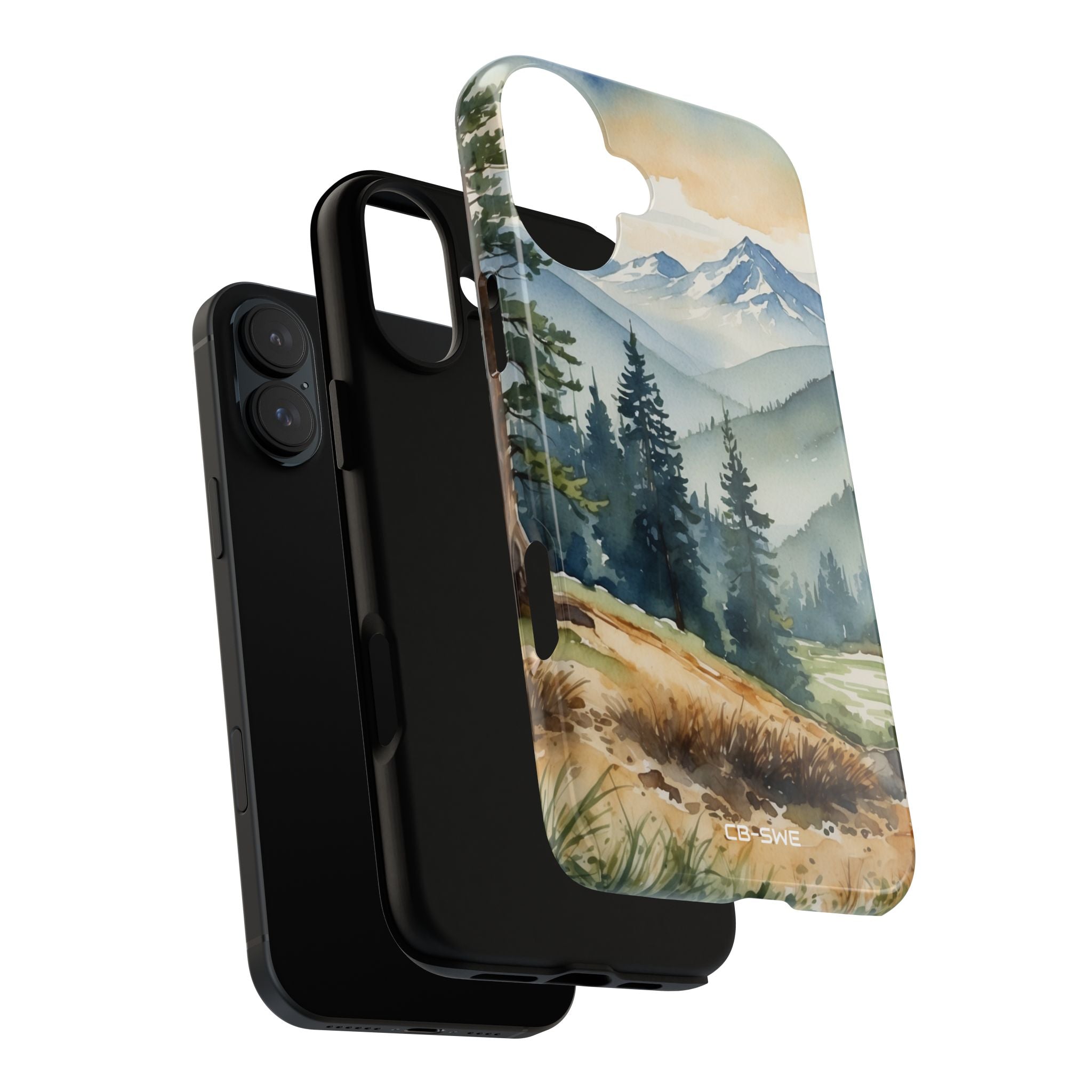 Whispers Paint Horizon - iPhone Case