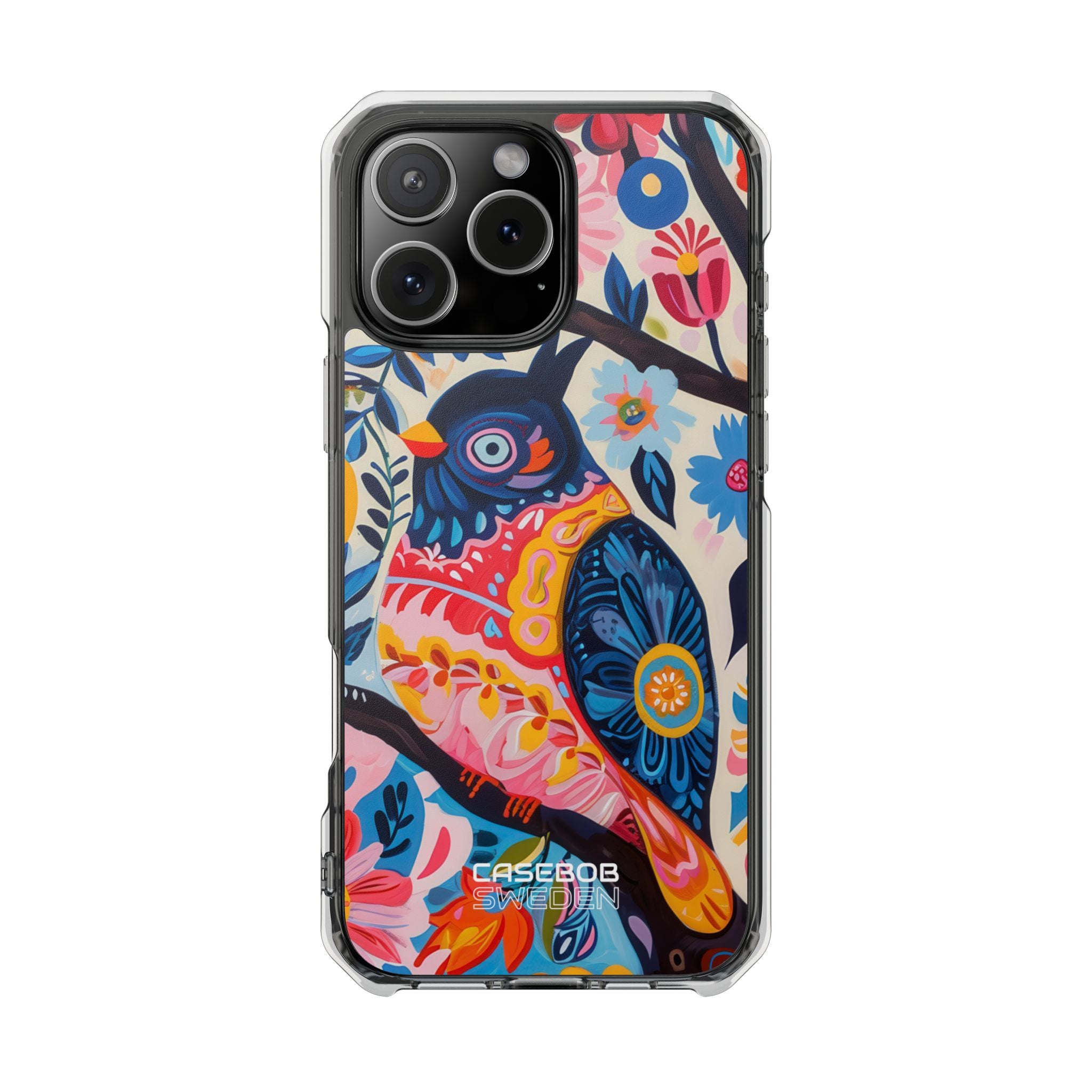 Whimsical Owl Garden iPhone 16 - Impact Clear+