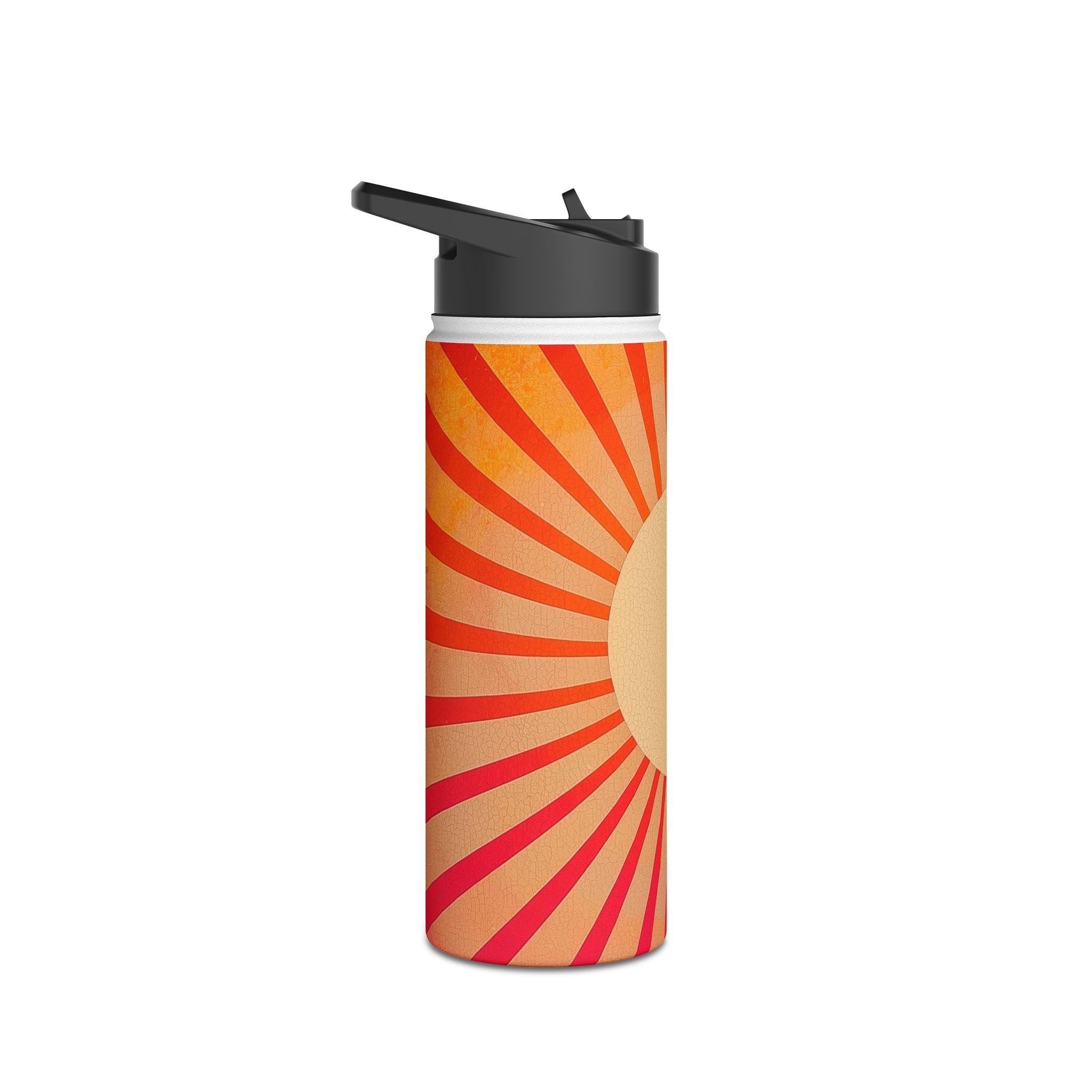 Sunburst Radiance - Stainless Steel Water Bottle