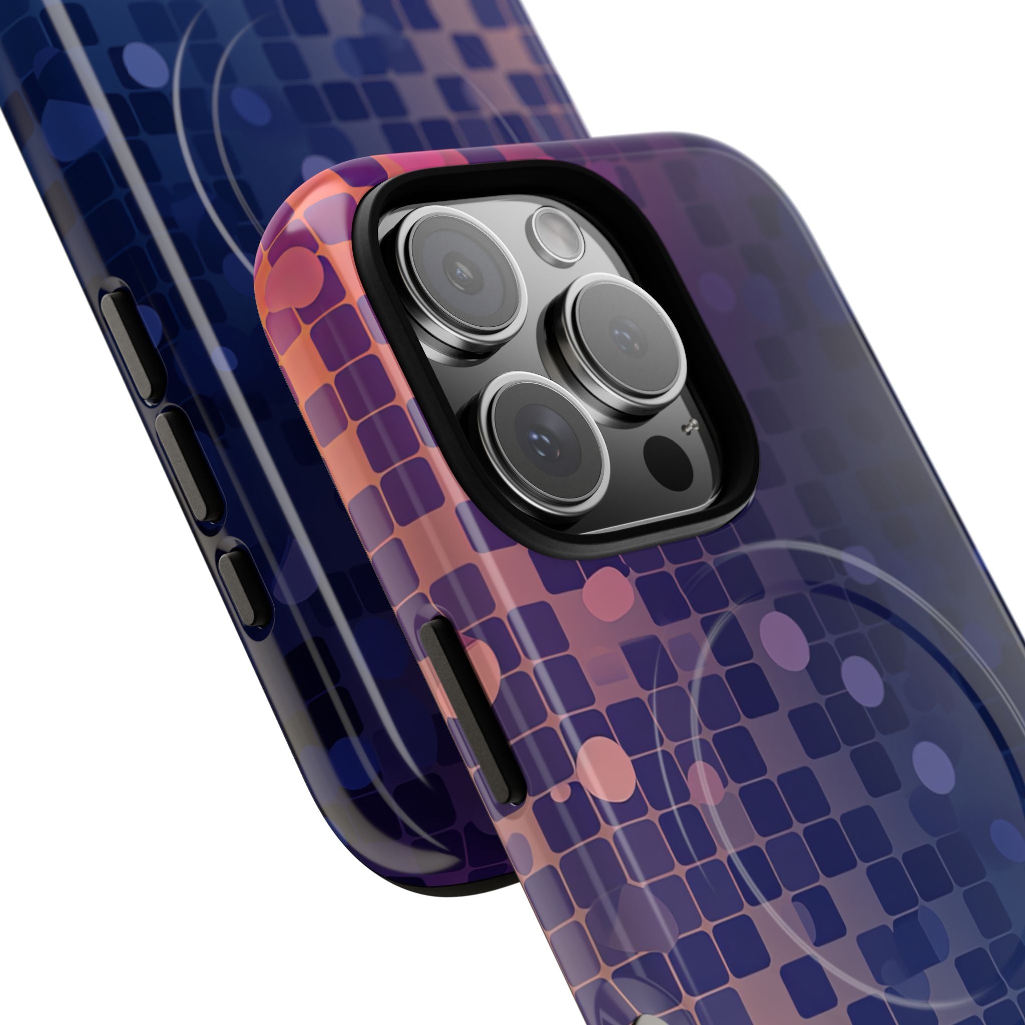 Vibrant Pixel Bloom iPhone 16 - Tough+
