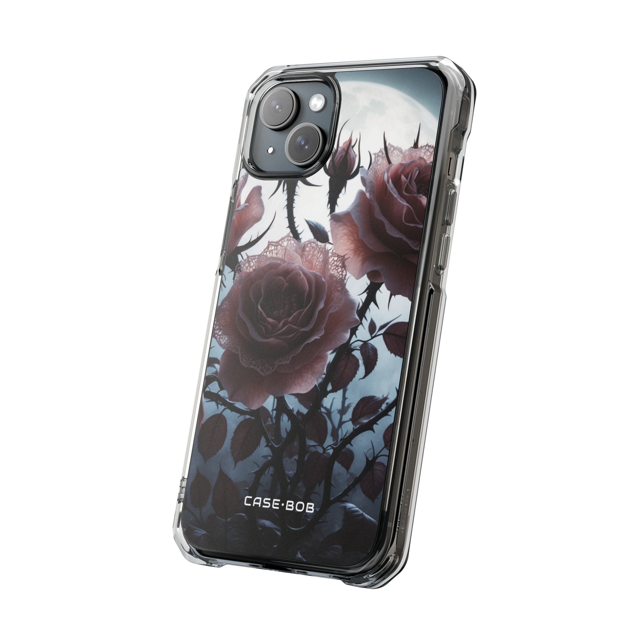 Luminous Rose Thorns iPhone 15 Plus Case - Impact