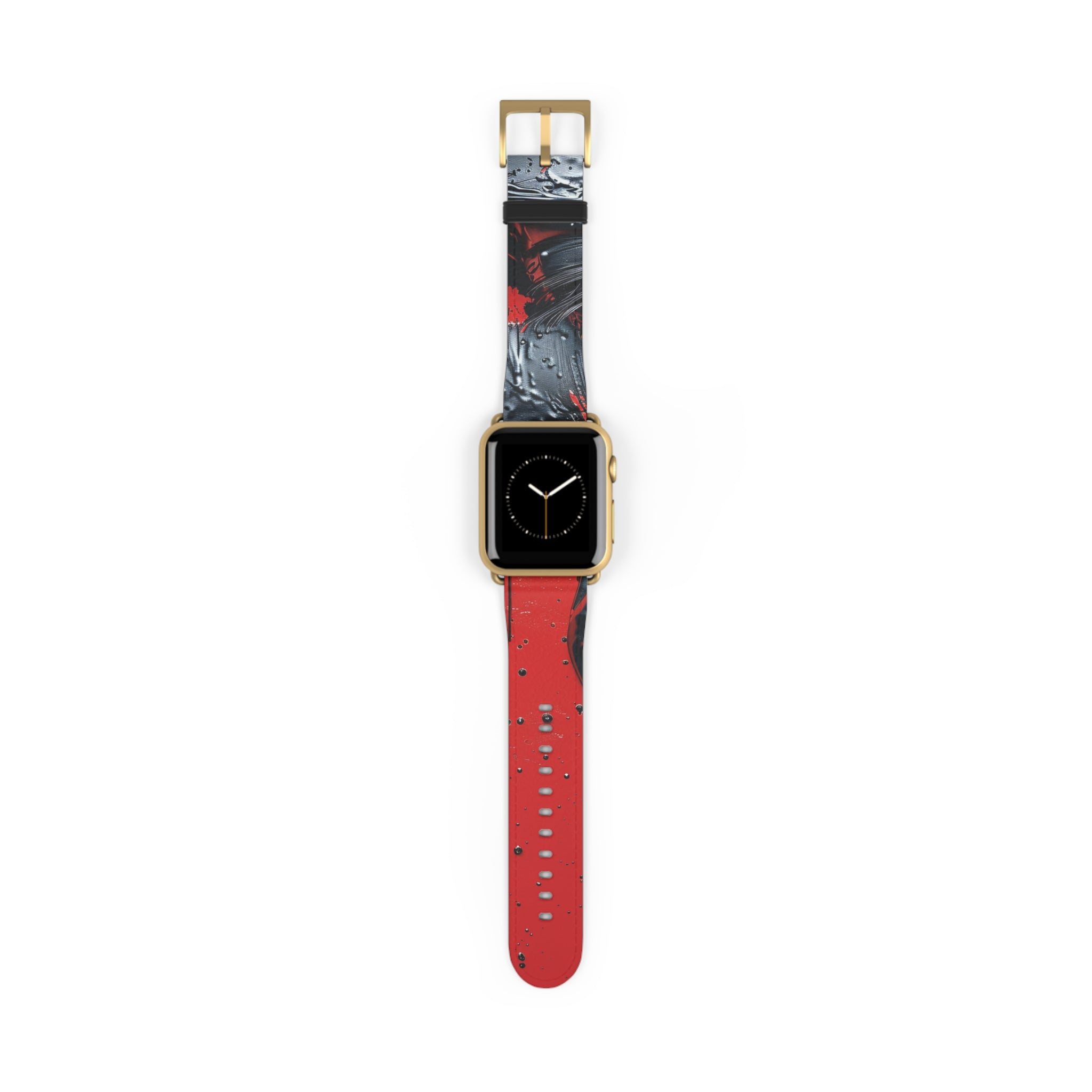 Glossy Black Face - Watch Band