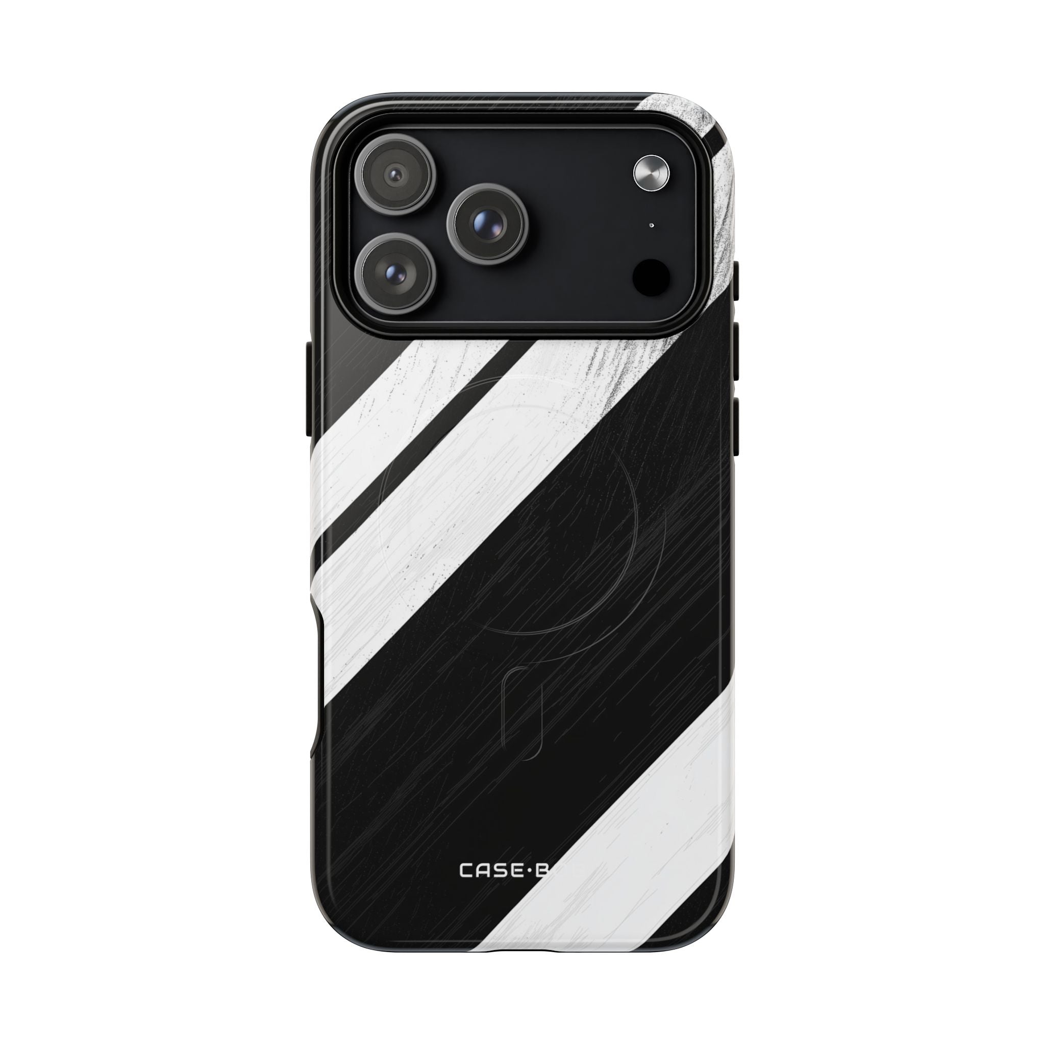 Distressed Stripe Motion iPhone 17 Pro Max Case - Tough+