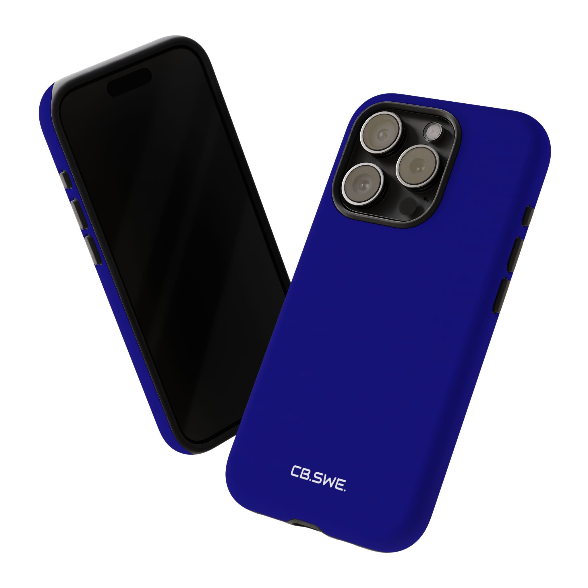 Navy Blue iPhone Case - Tough