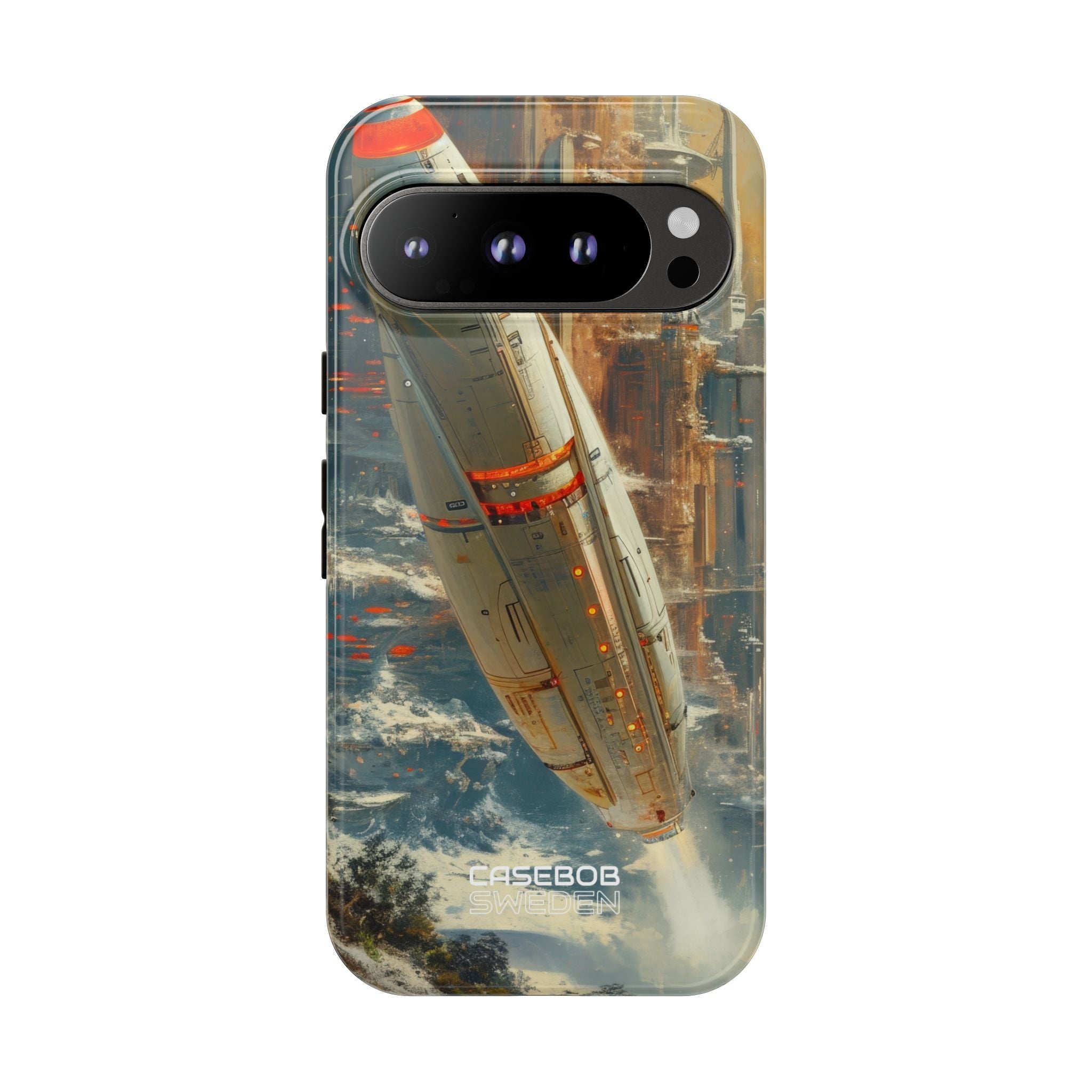 Futuristic Forest Voyage Google Pixel 9 - Tough