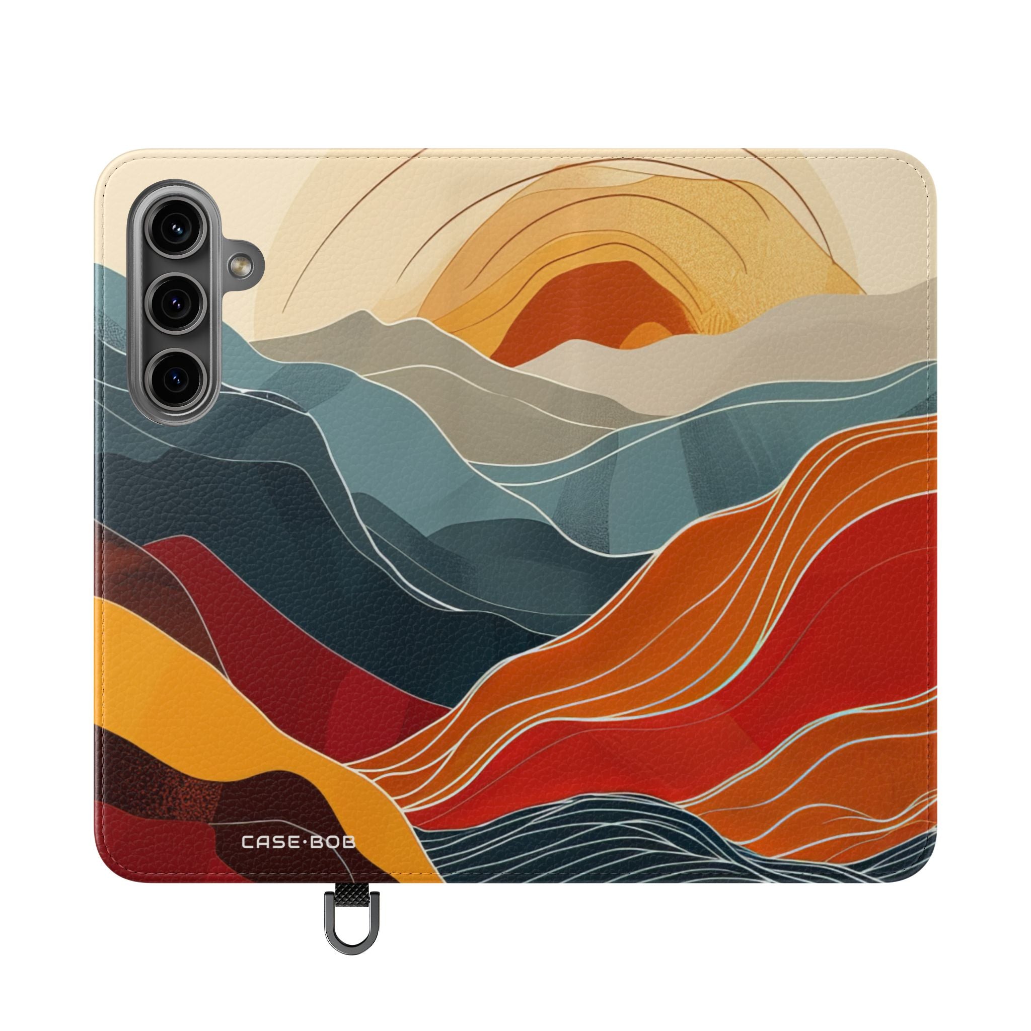 Crimson Hills - Samsung S24 Case - Wallet