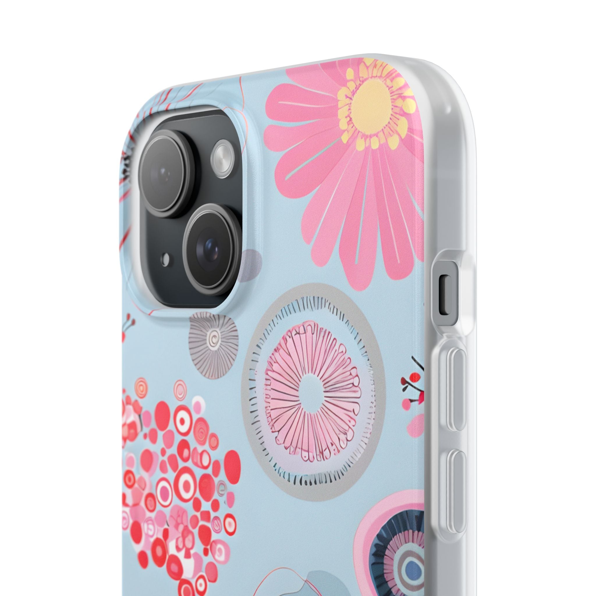 Bloom Whirl iPhone 15 Case - Soft