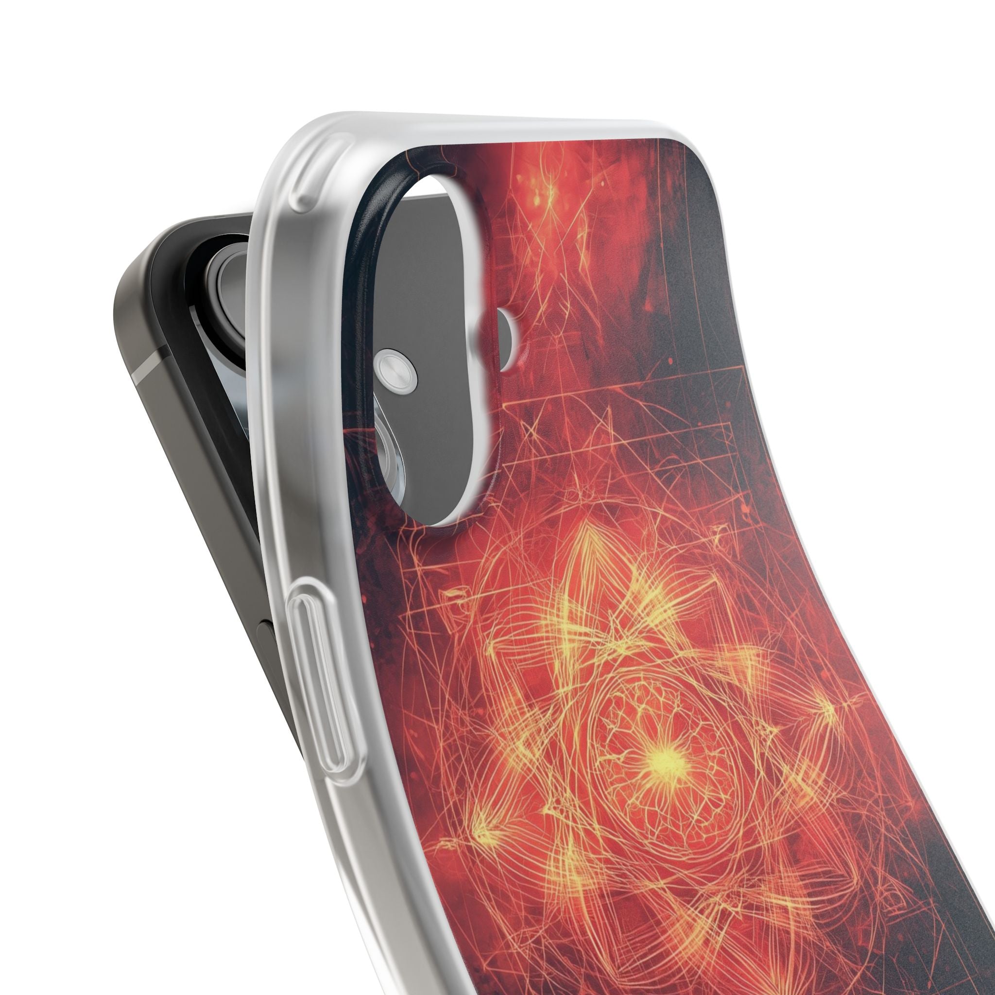 Radiant Mandala iPhone 16 Plus Case - Soft
