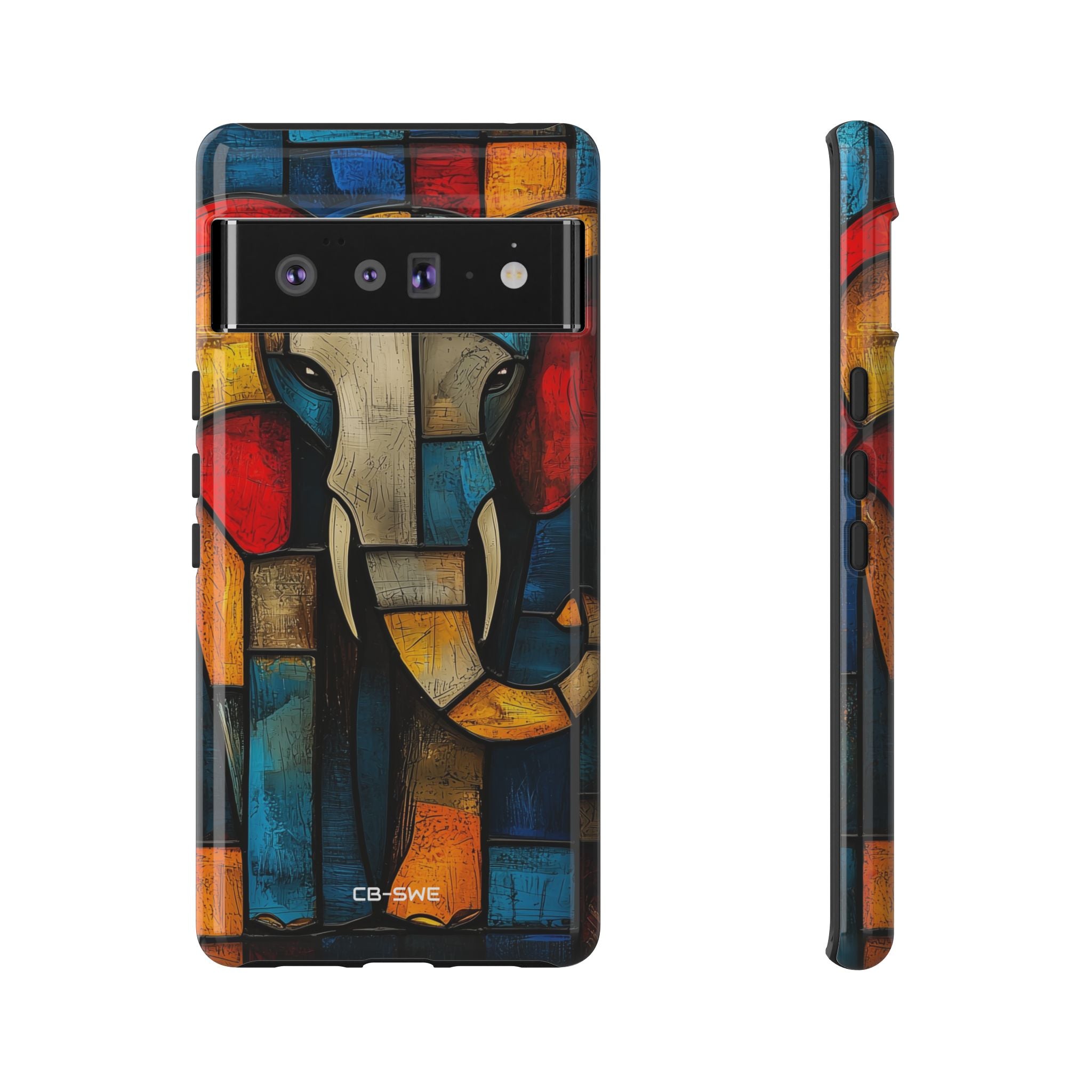 Elephant Shapes Dance - Google Pixel Case