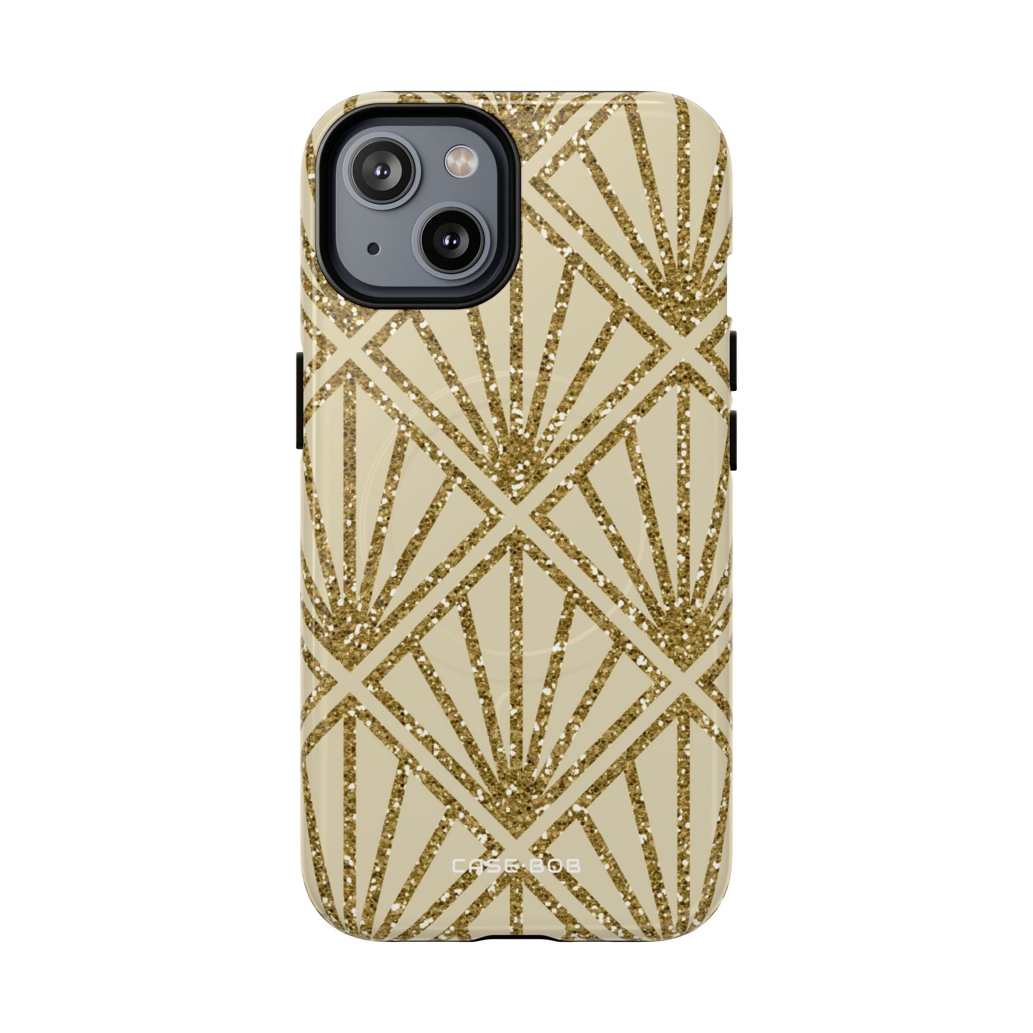 Gold Diamond Radiance iPhone 14 Case - Tough+
