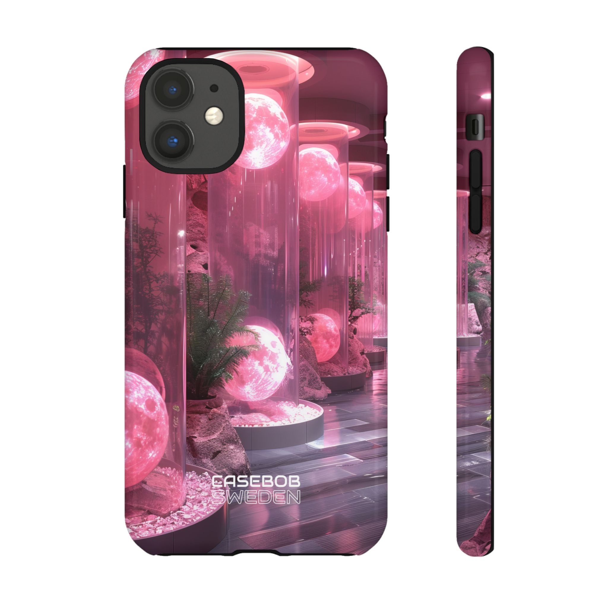 Futuristic Moon Garden iPhone 11 - Tough
