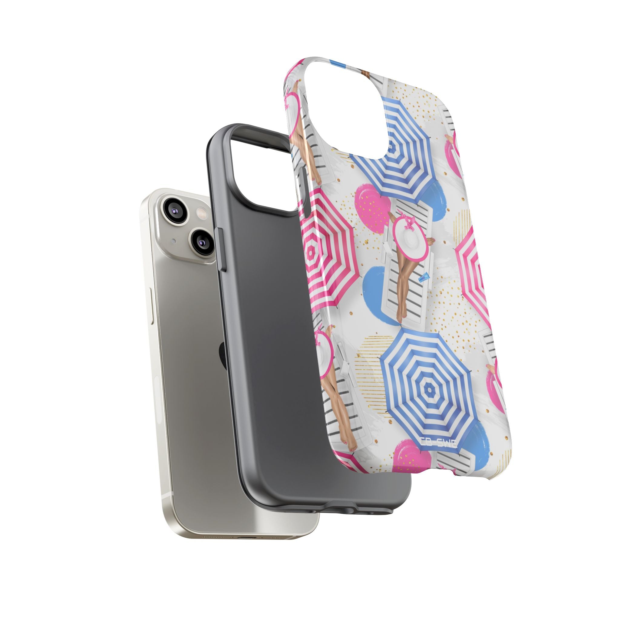 Sun Hats Relaxing - iPhone Case