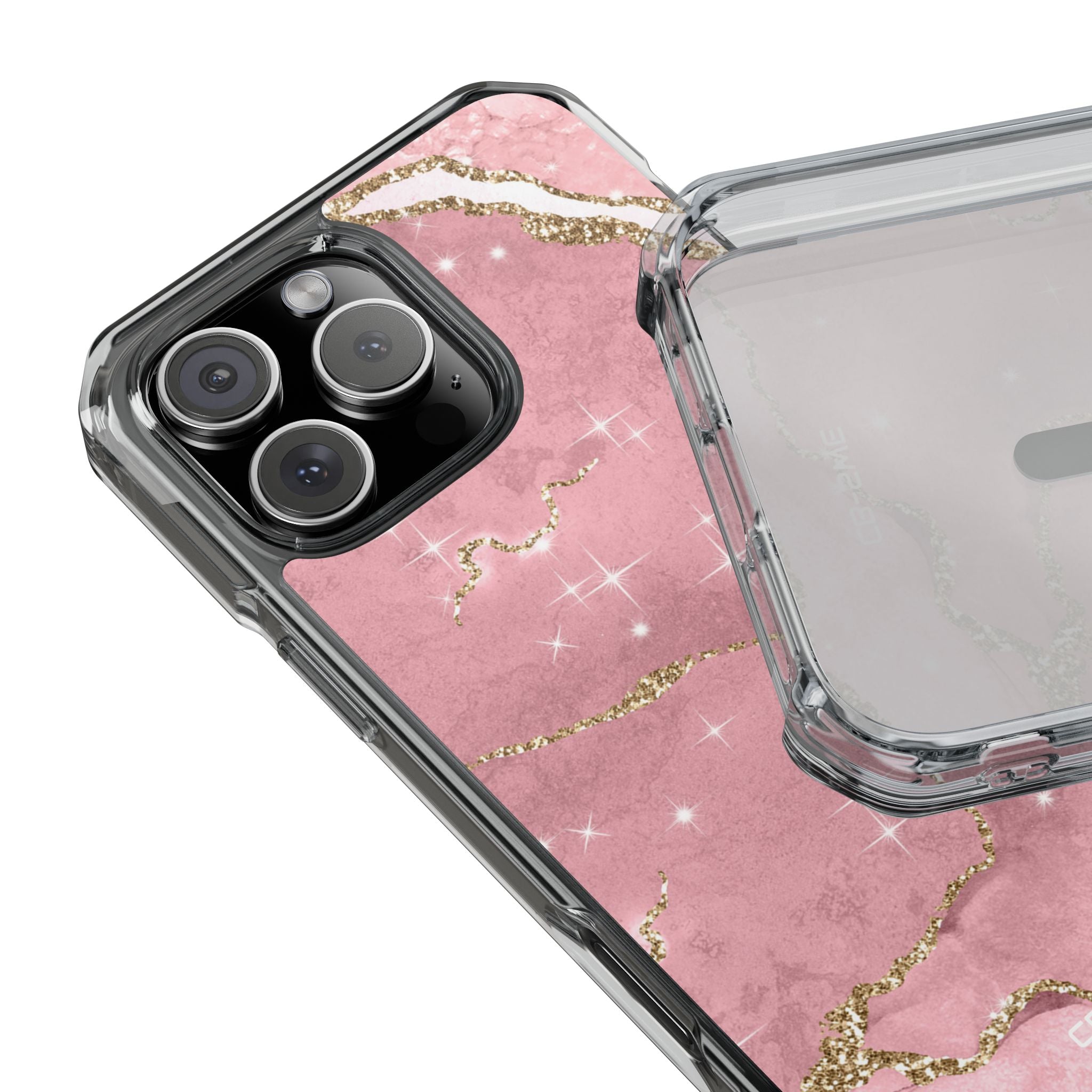 Pink Marble Luxe iPhone Case - Impact
