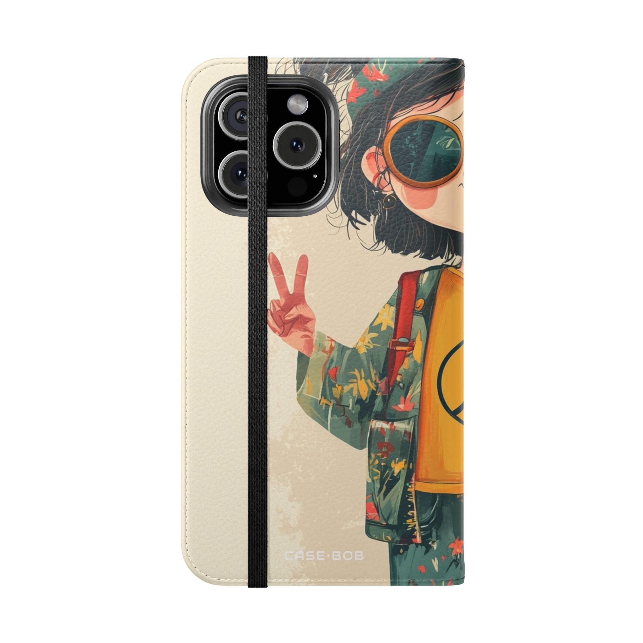 Peace Pigtails - iPhone 16 Max Case - Wallet